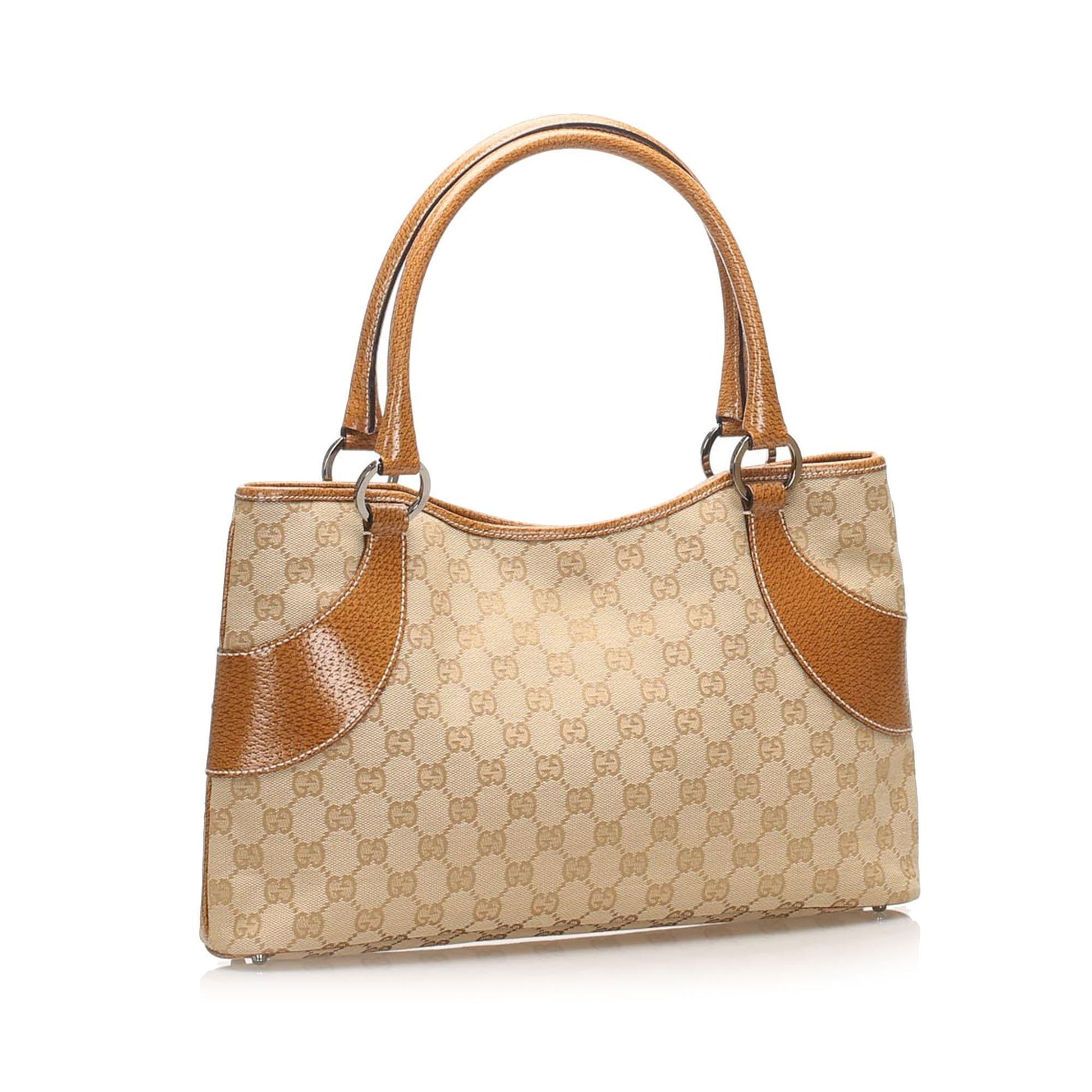 Gucci Monogram Canvas Tote