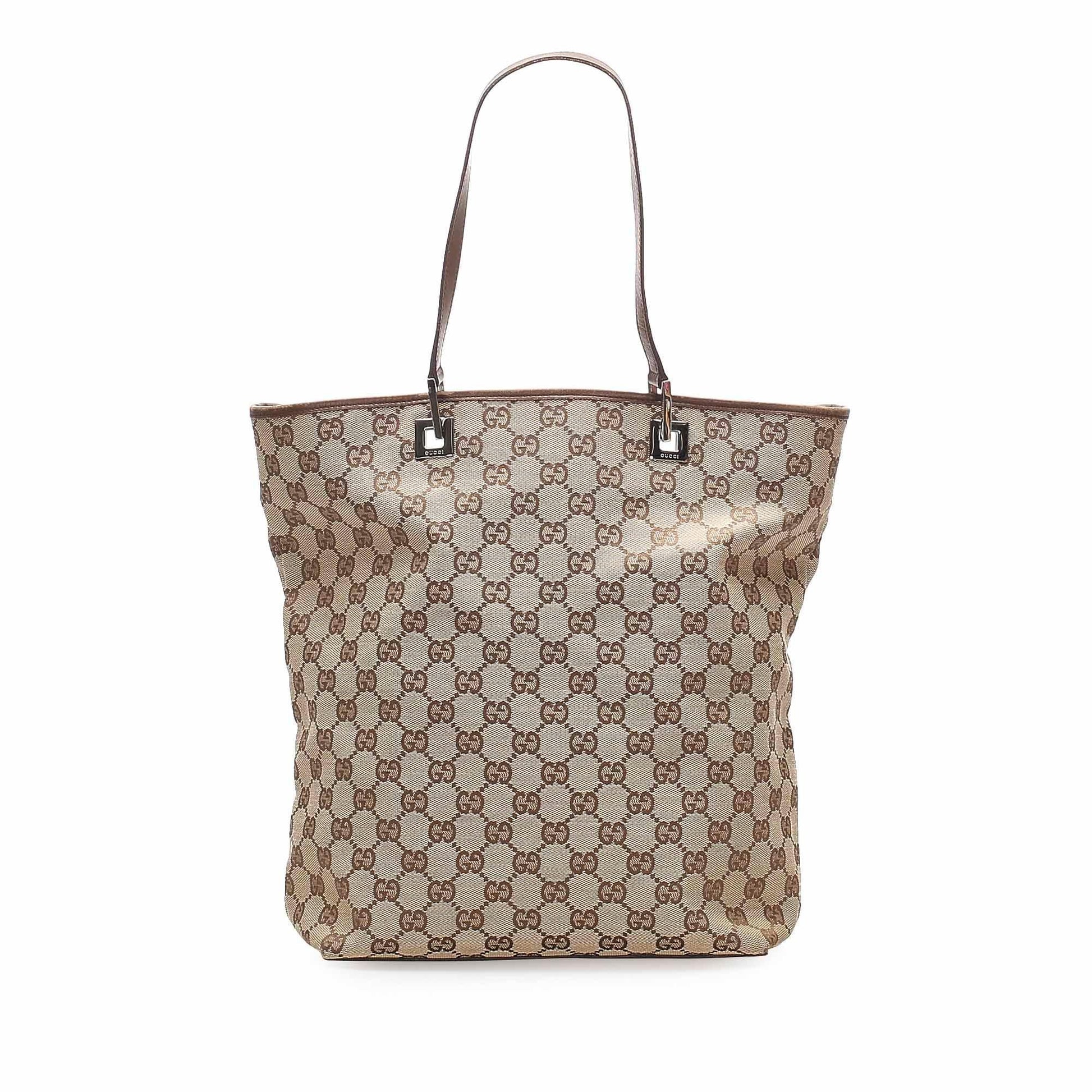 Gucci Monogram Canvas Tote