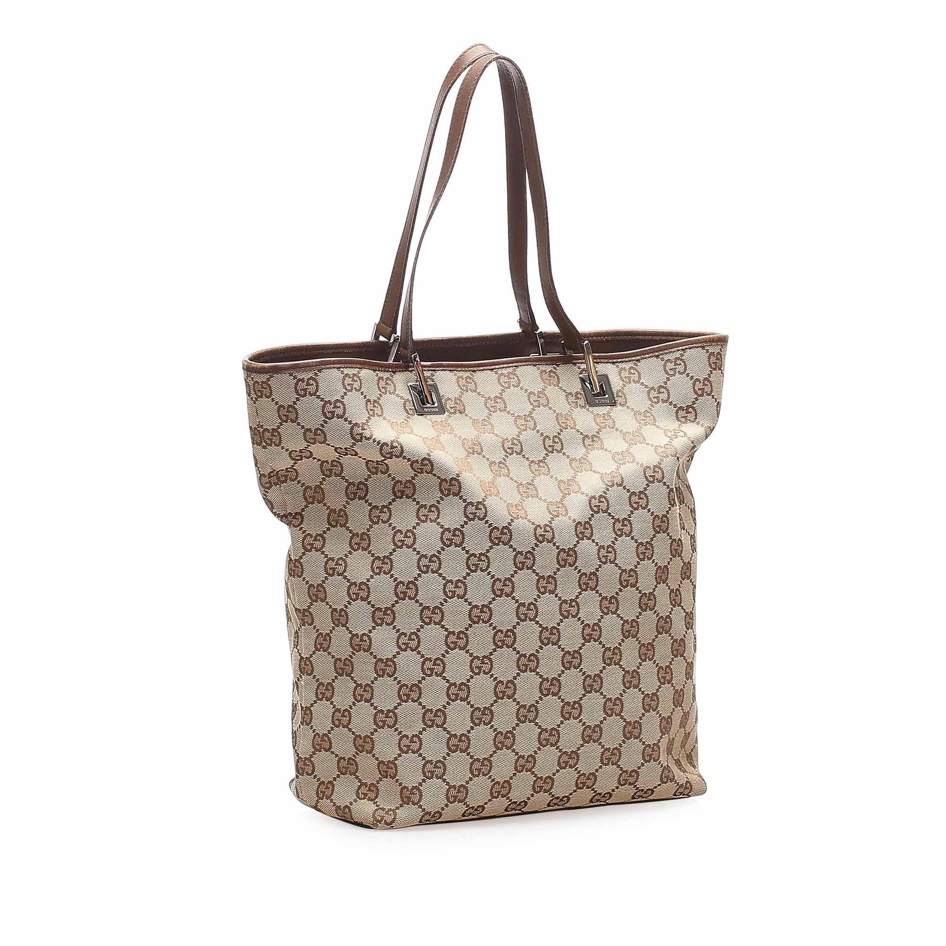 Gucci Monogram Canvas Tote