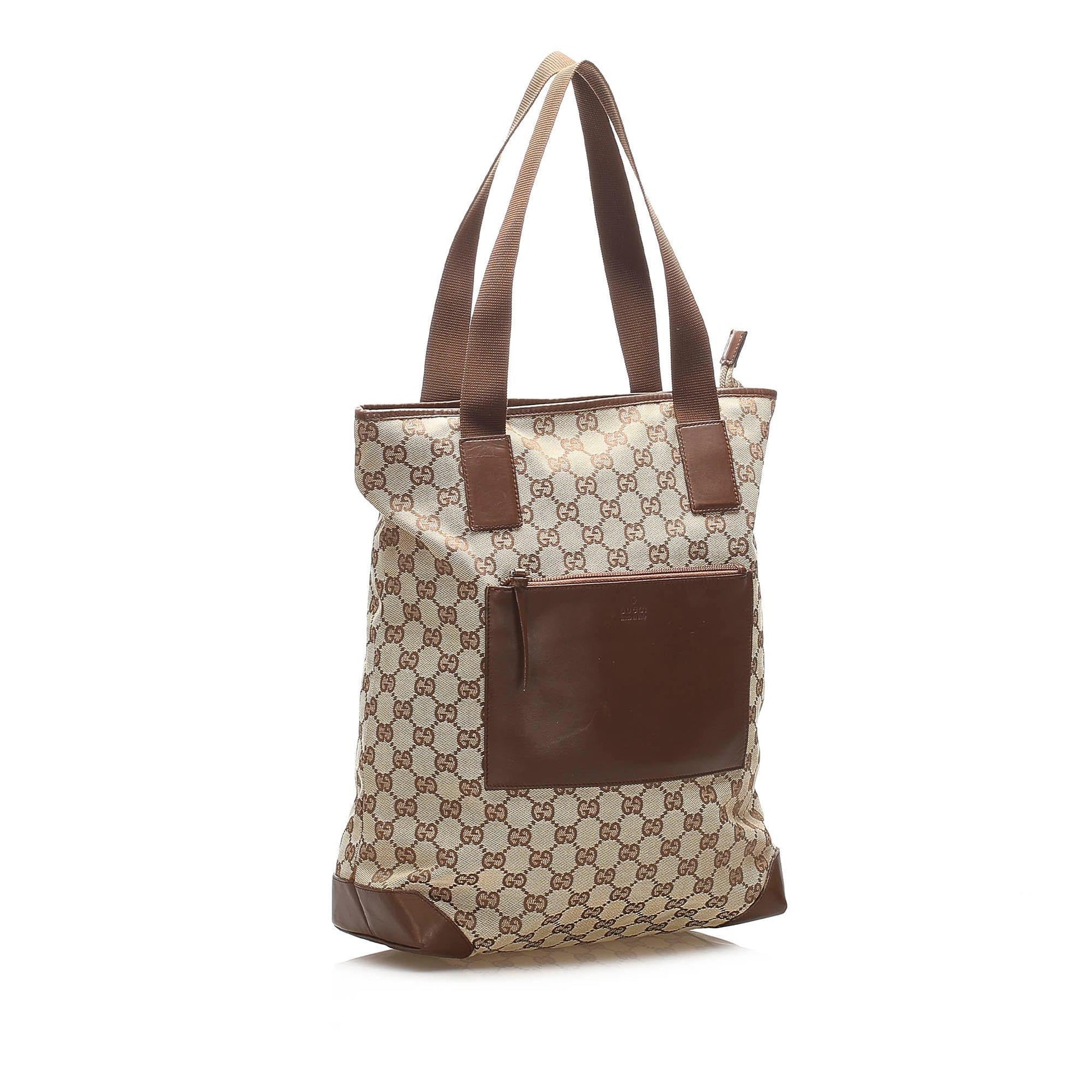 Gucci Monogram Canvas Tote