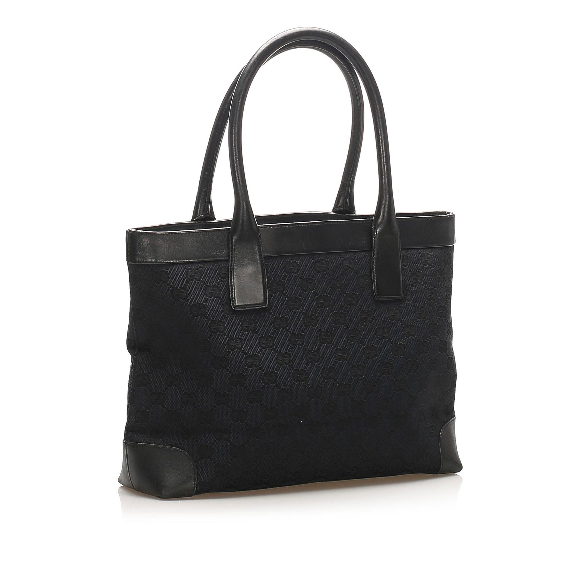 Gucci Monogram Canvas Tote