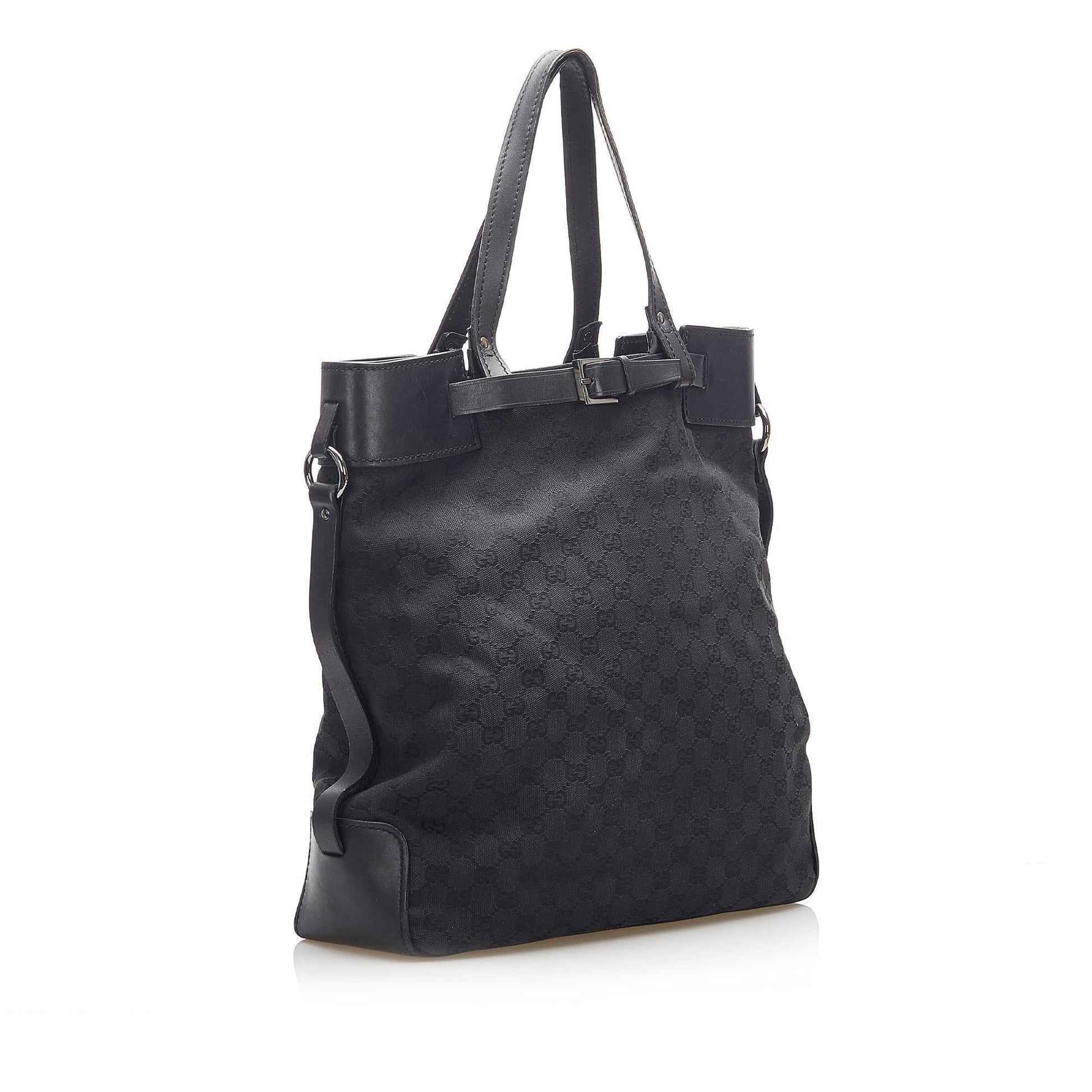 Gucci Monogram Canvas Tote