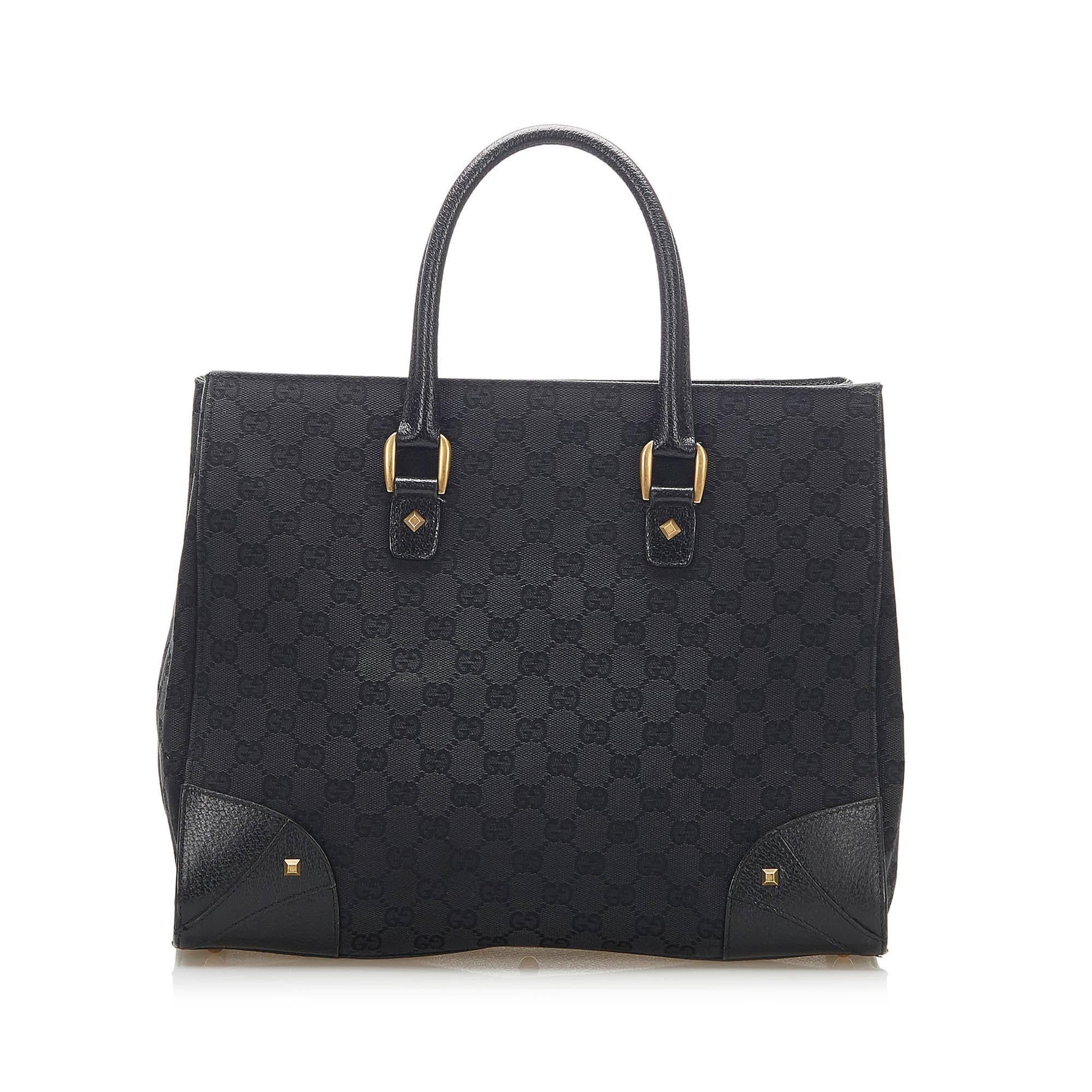 Gucci Monogram Canvas Tote