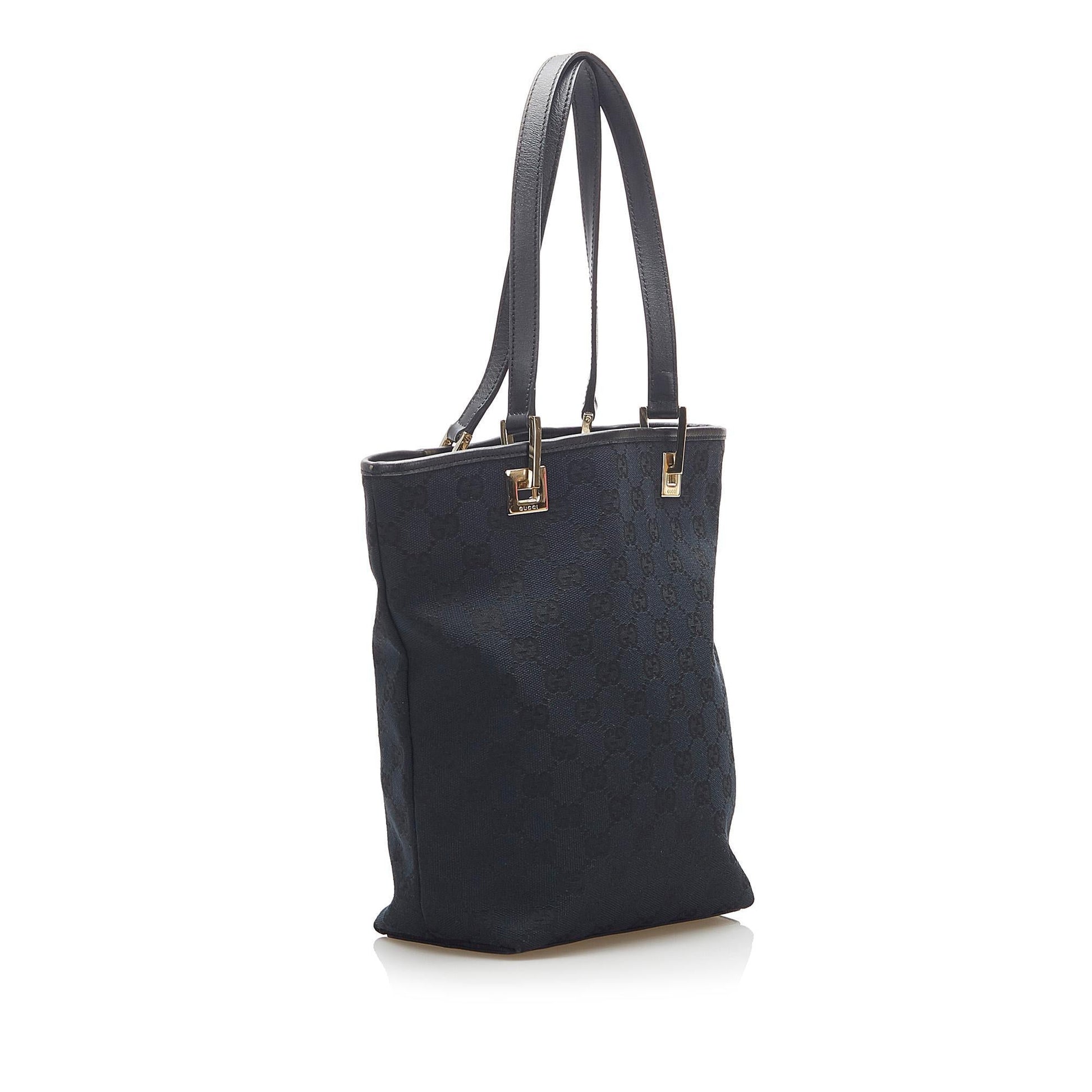 Gucci Monogram Canvas Tote