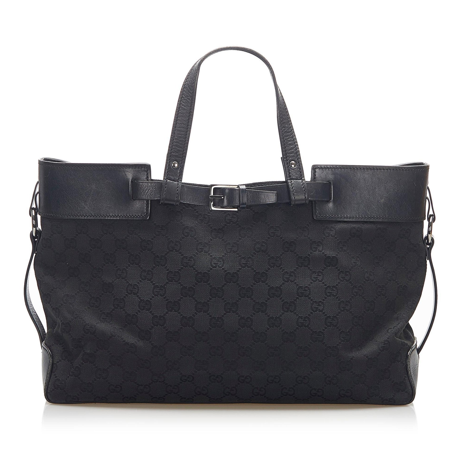 Gucci Monogram Canvas Tote