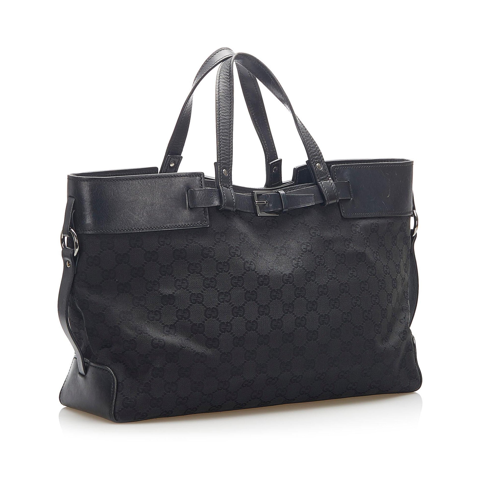 Gucci Monogram Canvas Tote