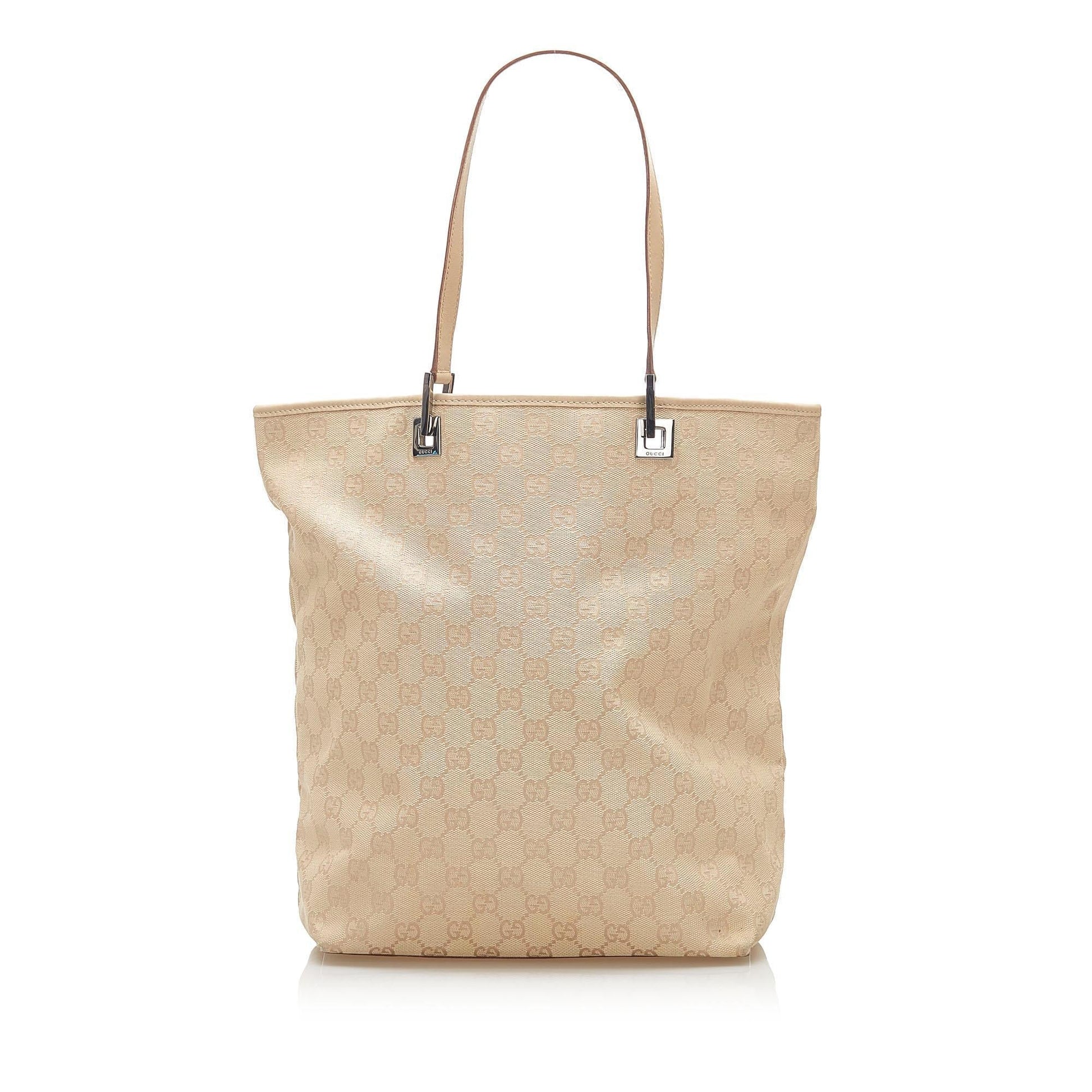 Gucci Monogram Canvas Tote