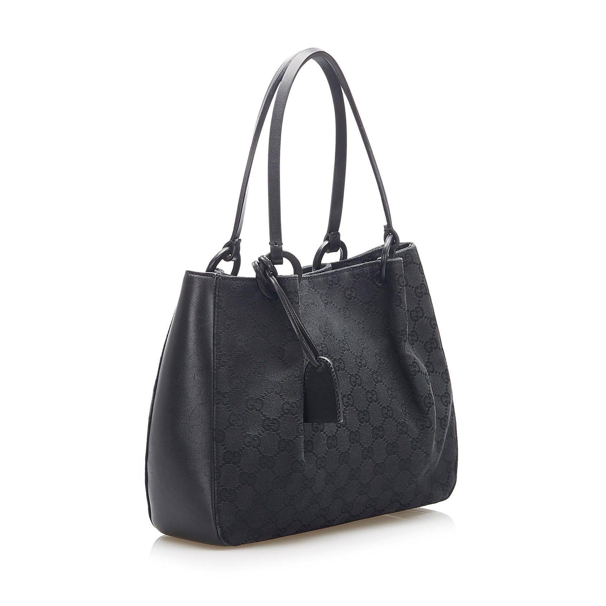 Gucci Monogram Canvas Tote