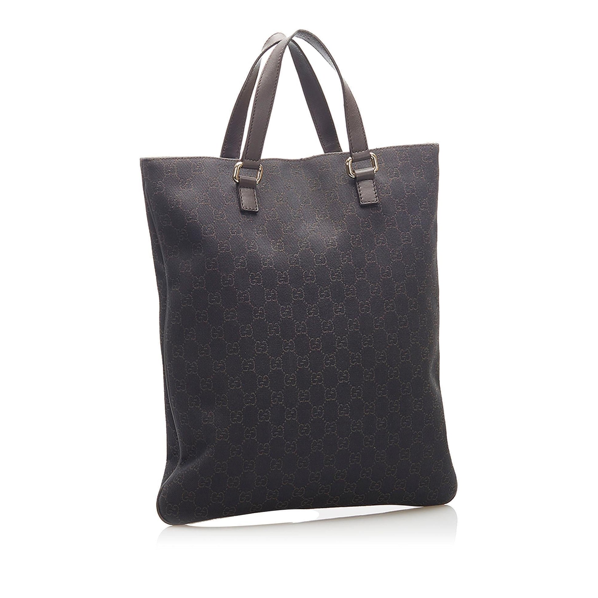 Gucci Monogram Canvas Tote