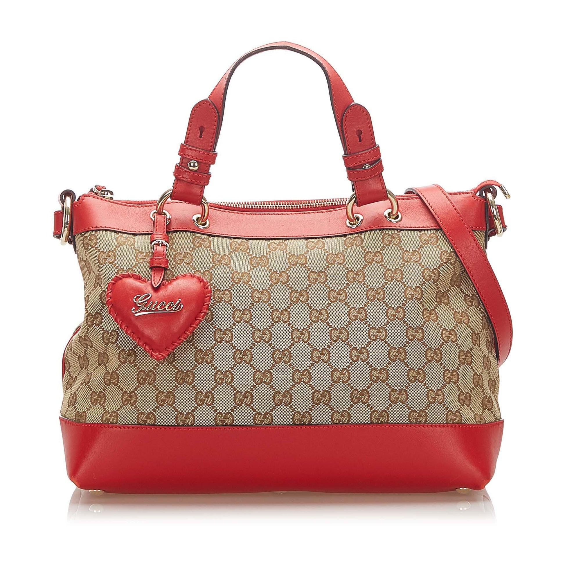 Gucci Monogram Canvas Tote