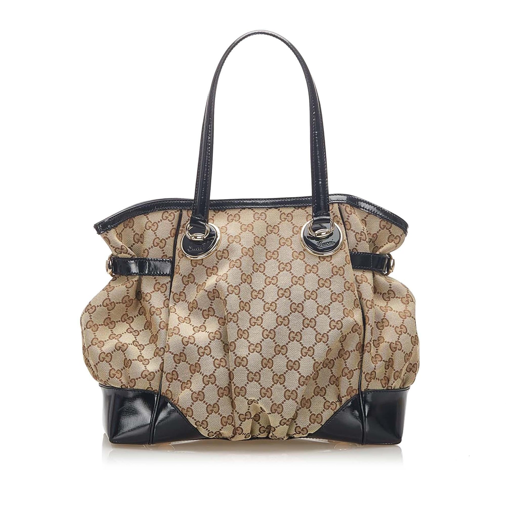 Gucci Monogram Canvas Tote