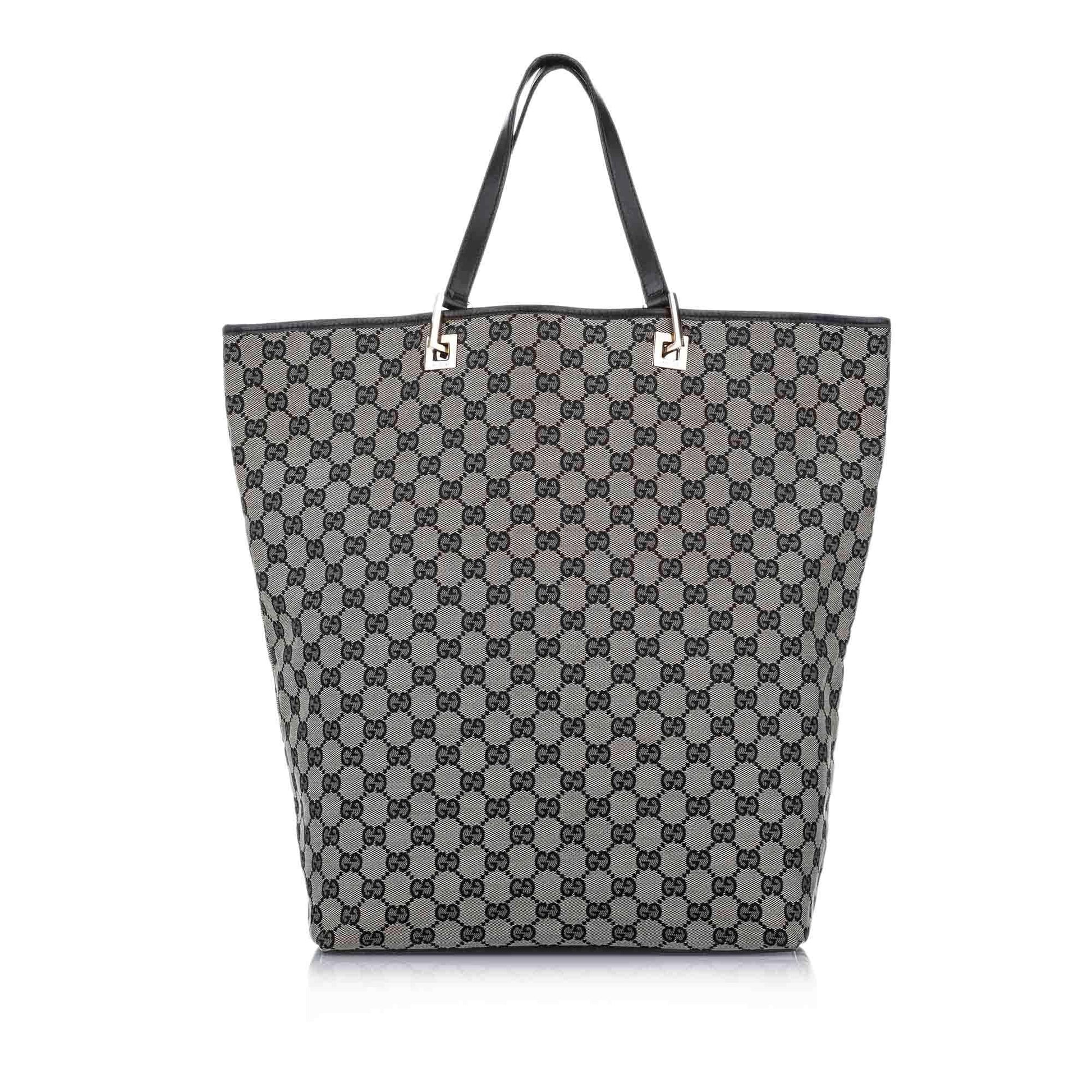 Gucci Monogram Canvas Tote