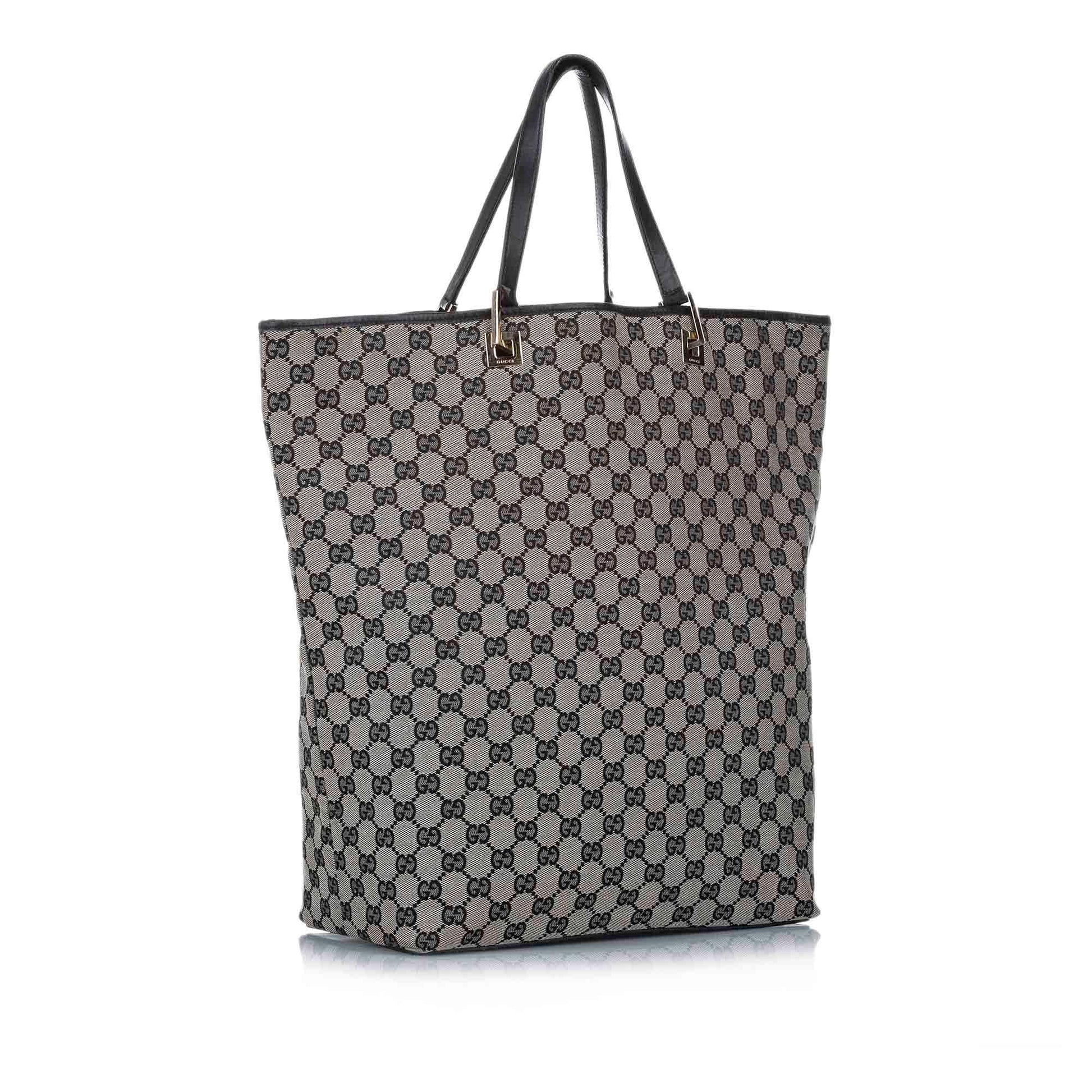 Gucci Monogram Canvas Tote