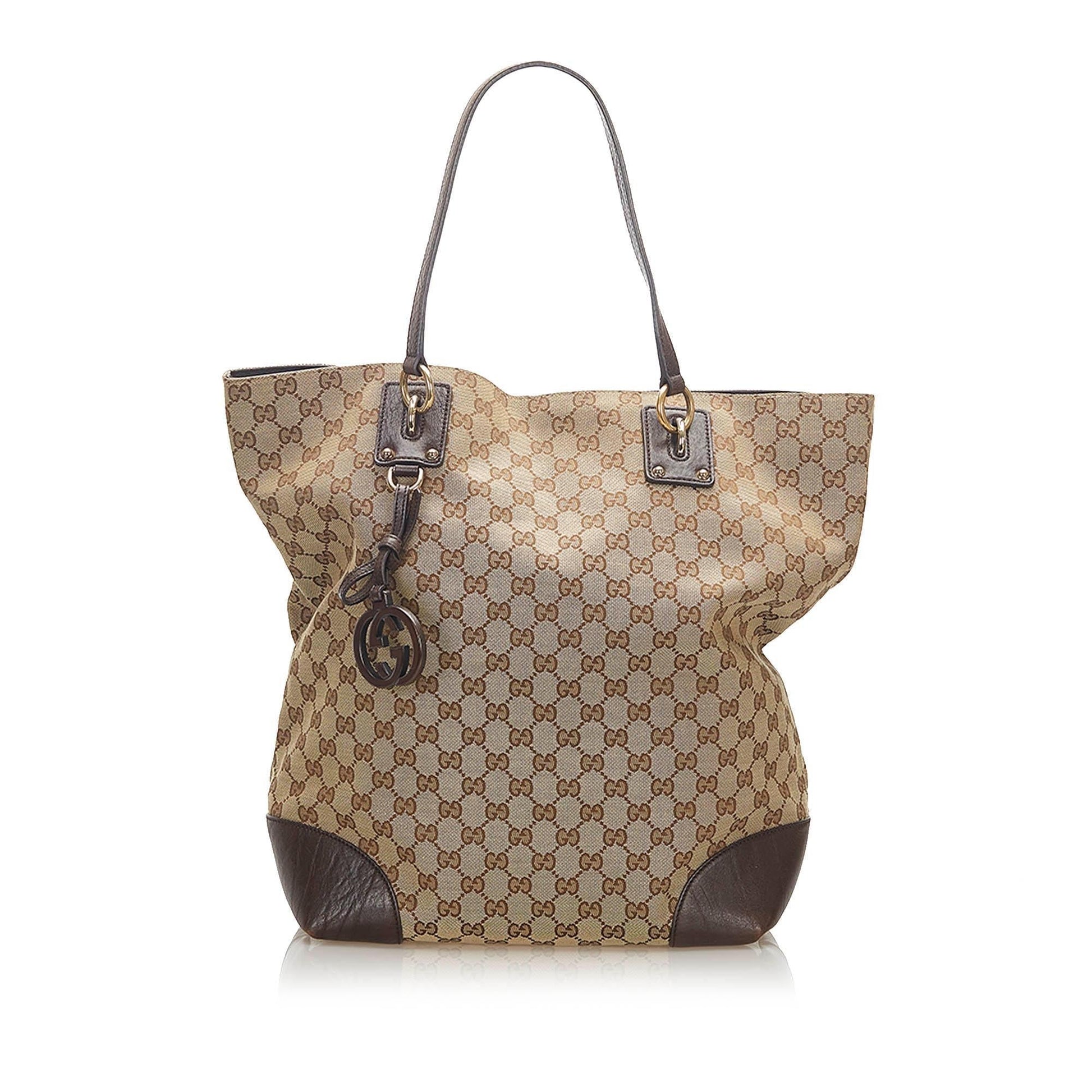 Gucci Monogram Canvas Tote
