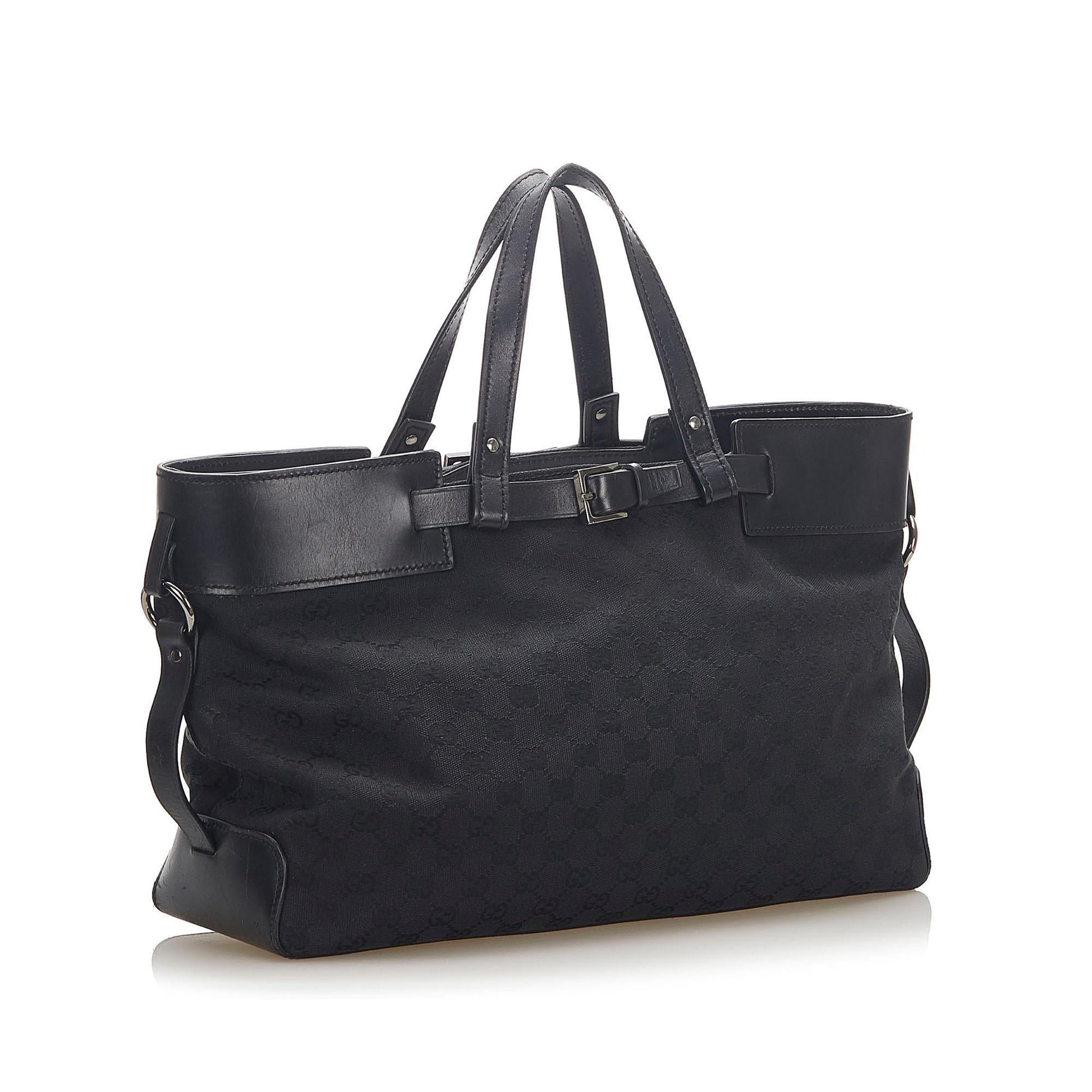 Gucci Monogram Canvas Tote