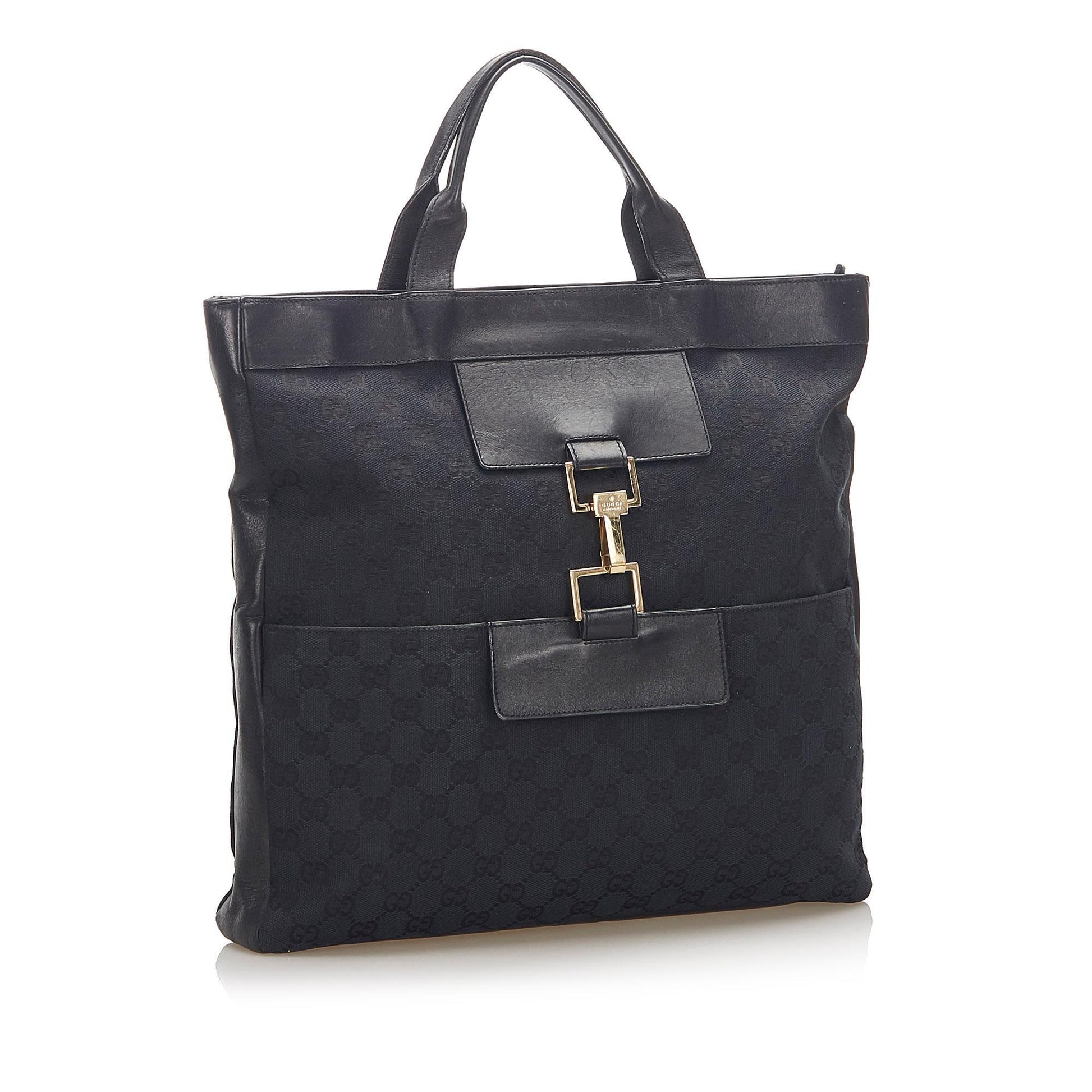 Gucci Monogram Canvas Tote