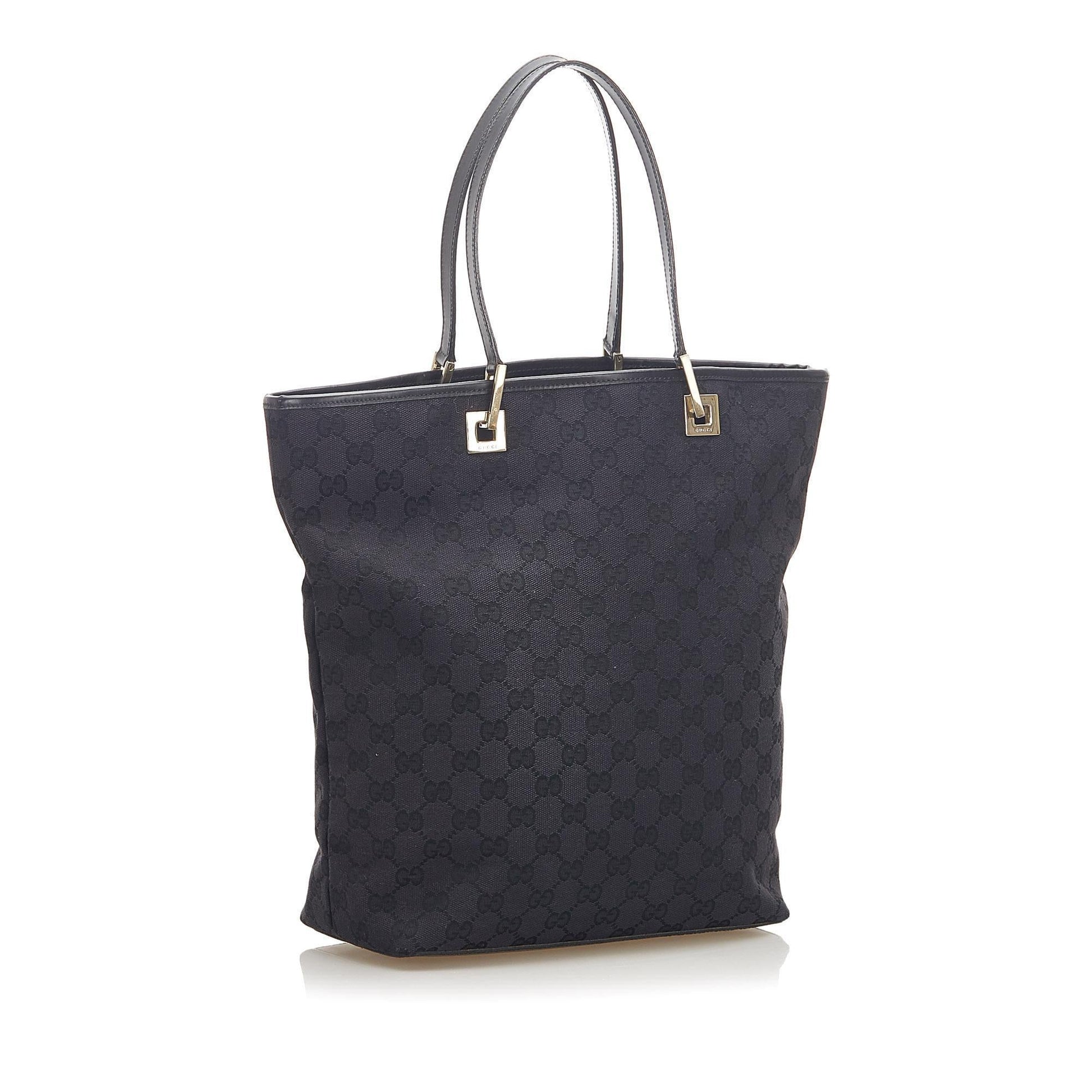 Gucci Monogram Canvas Tote