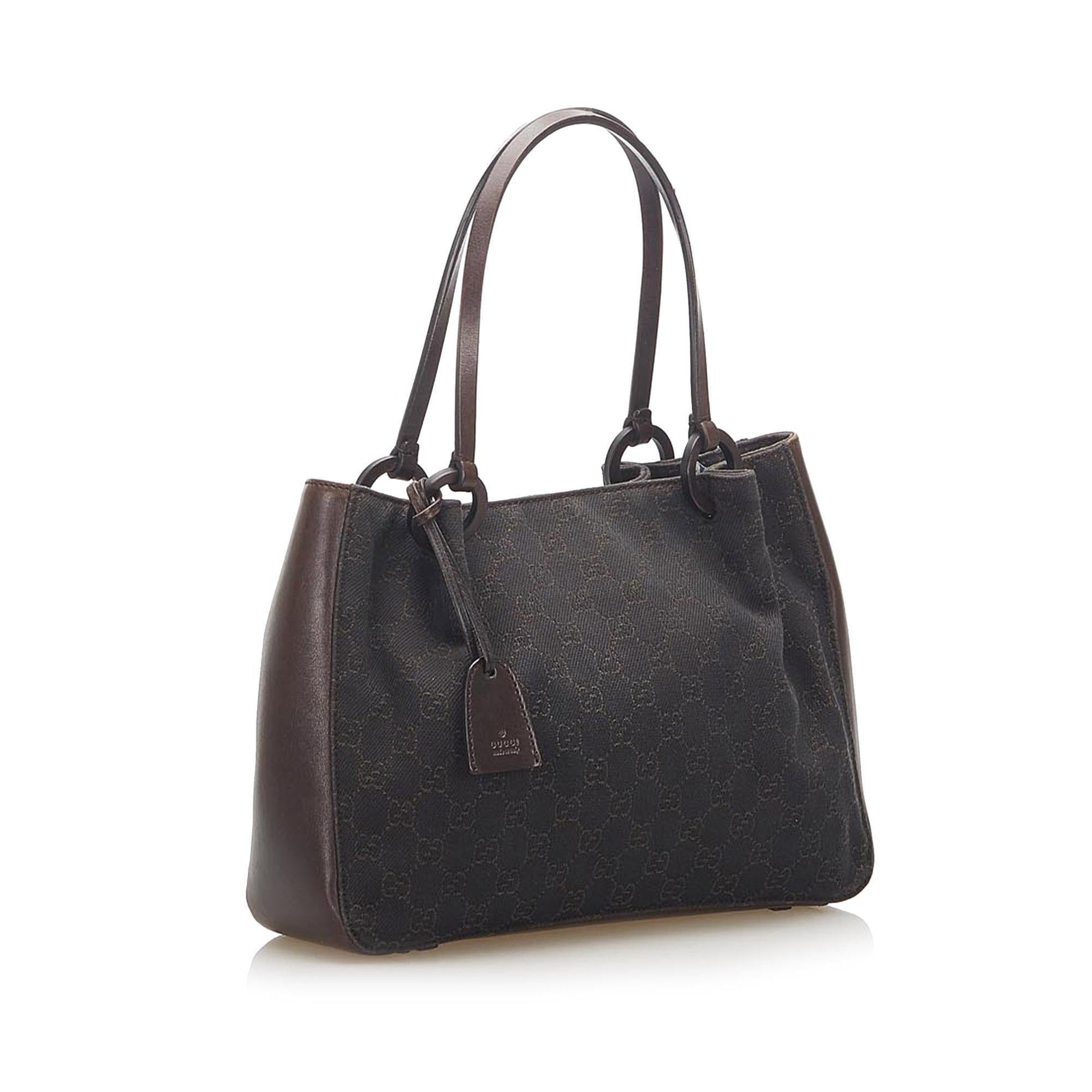 Gucci Monogram Canvas Tote