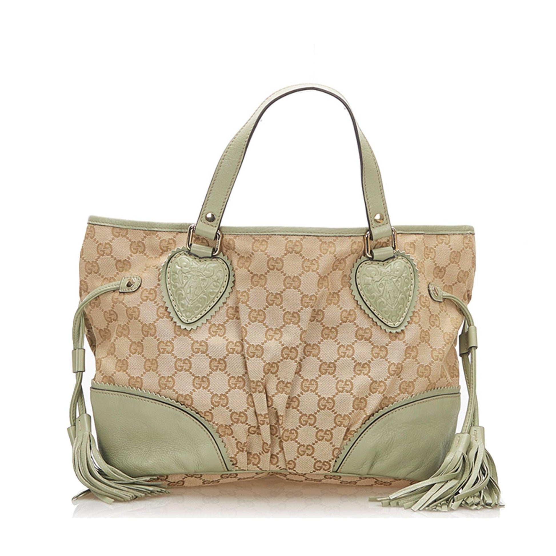 Gucci Monogram Canvas Tote