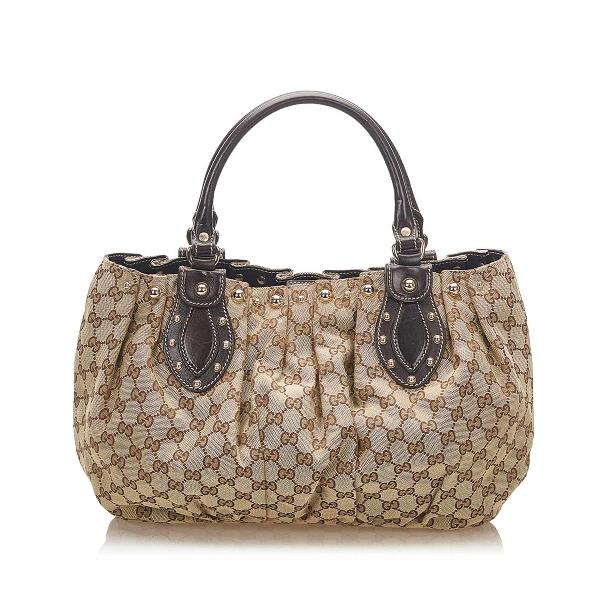 Gucci Monogram Canvas Tote