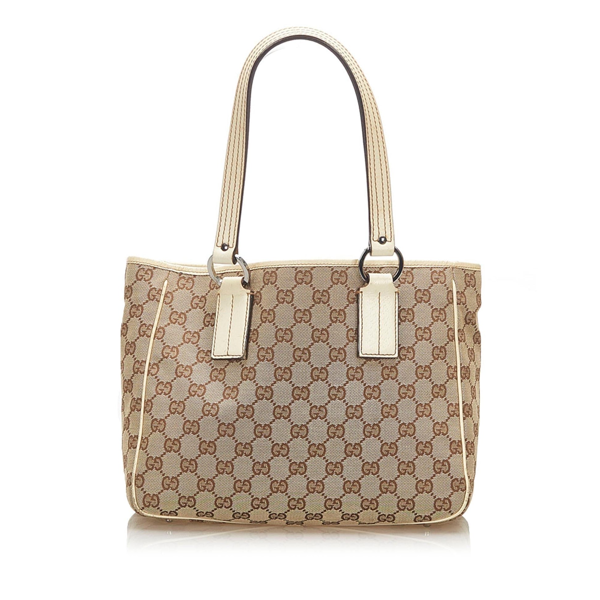 Gucci Monogram Canvas Tote