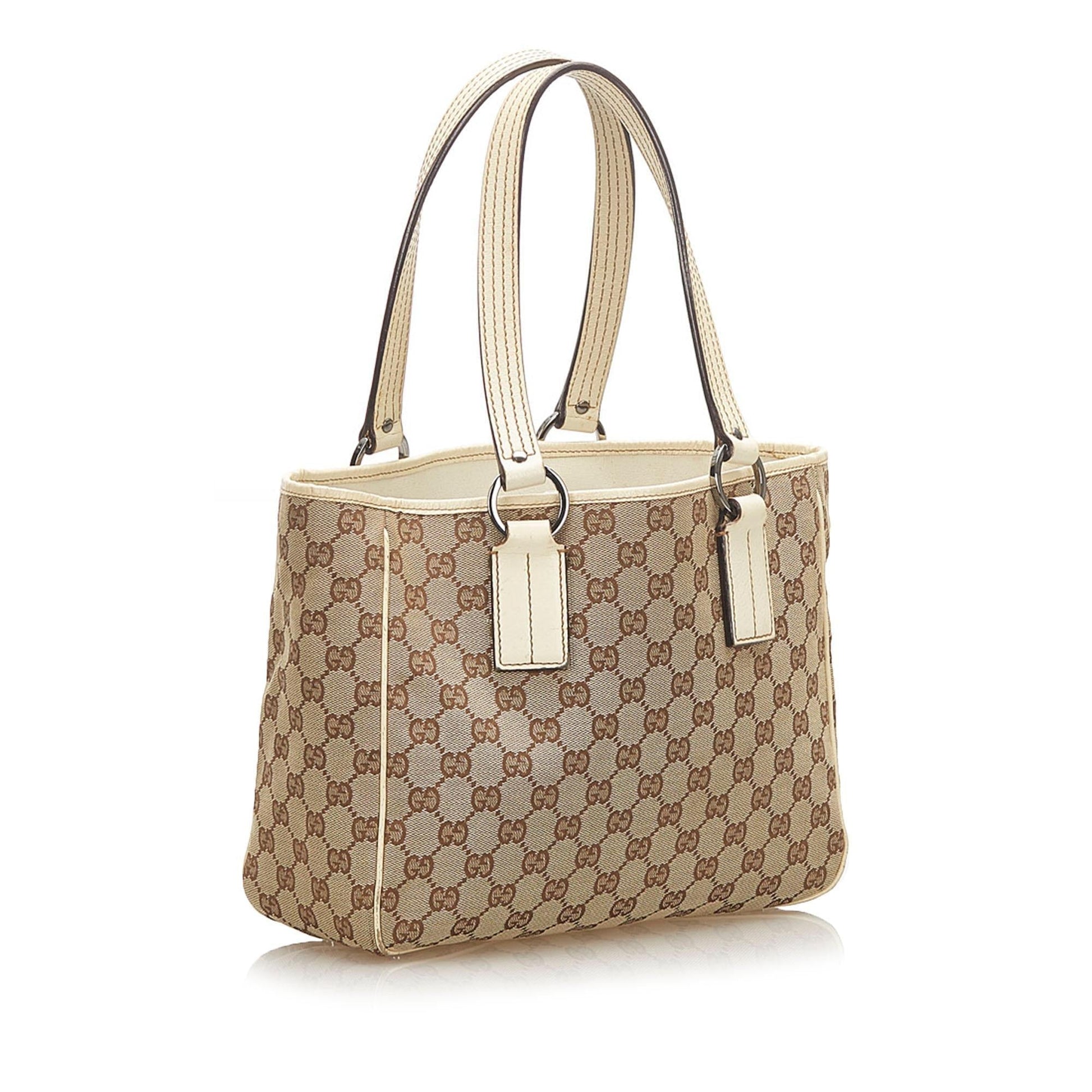 Gucci Monogram Canvas Tote