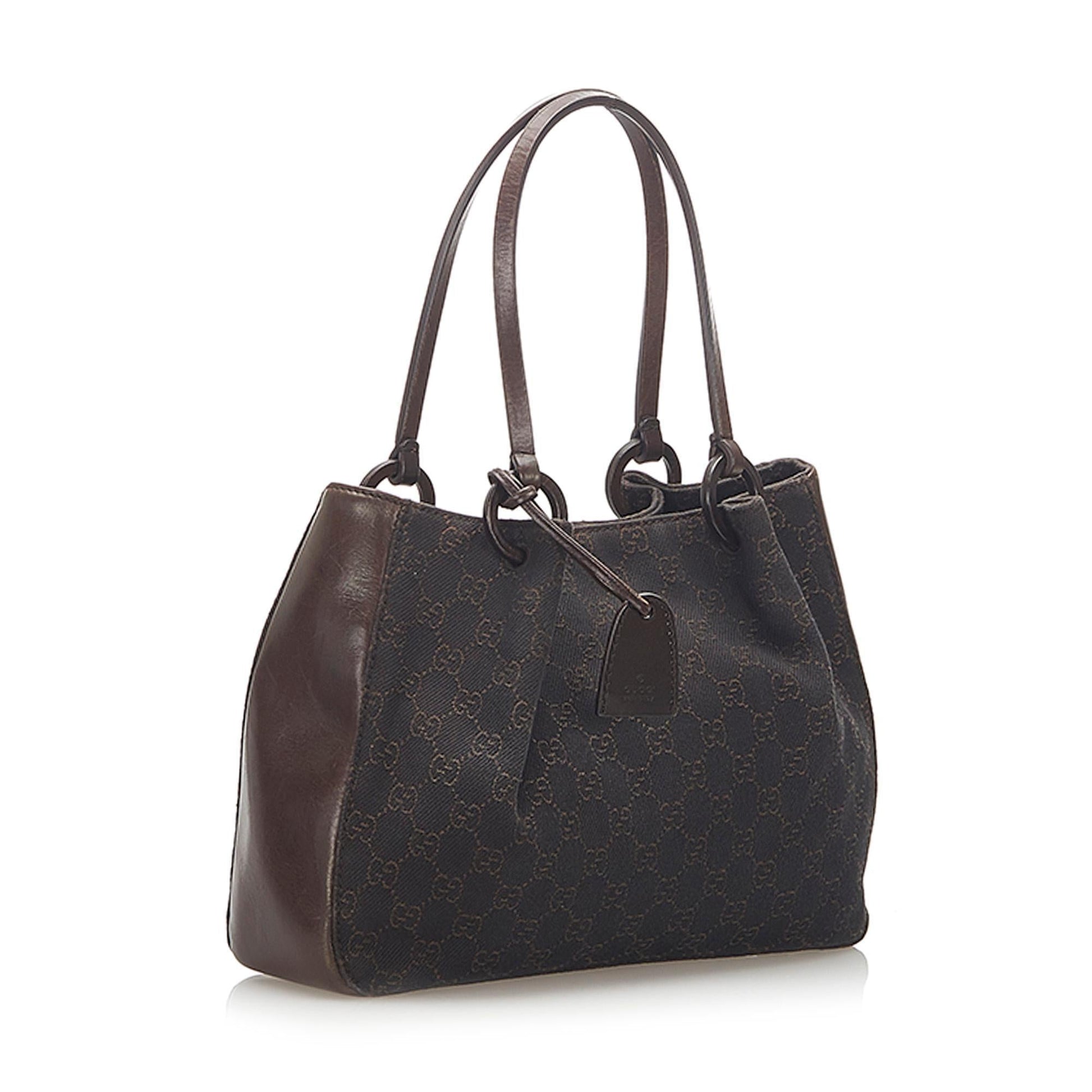 Gucci Monogram Canvas Tote