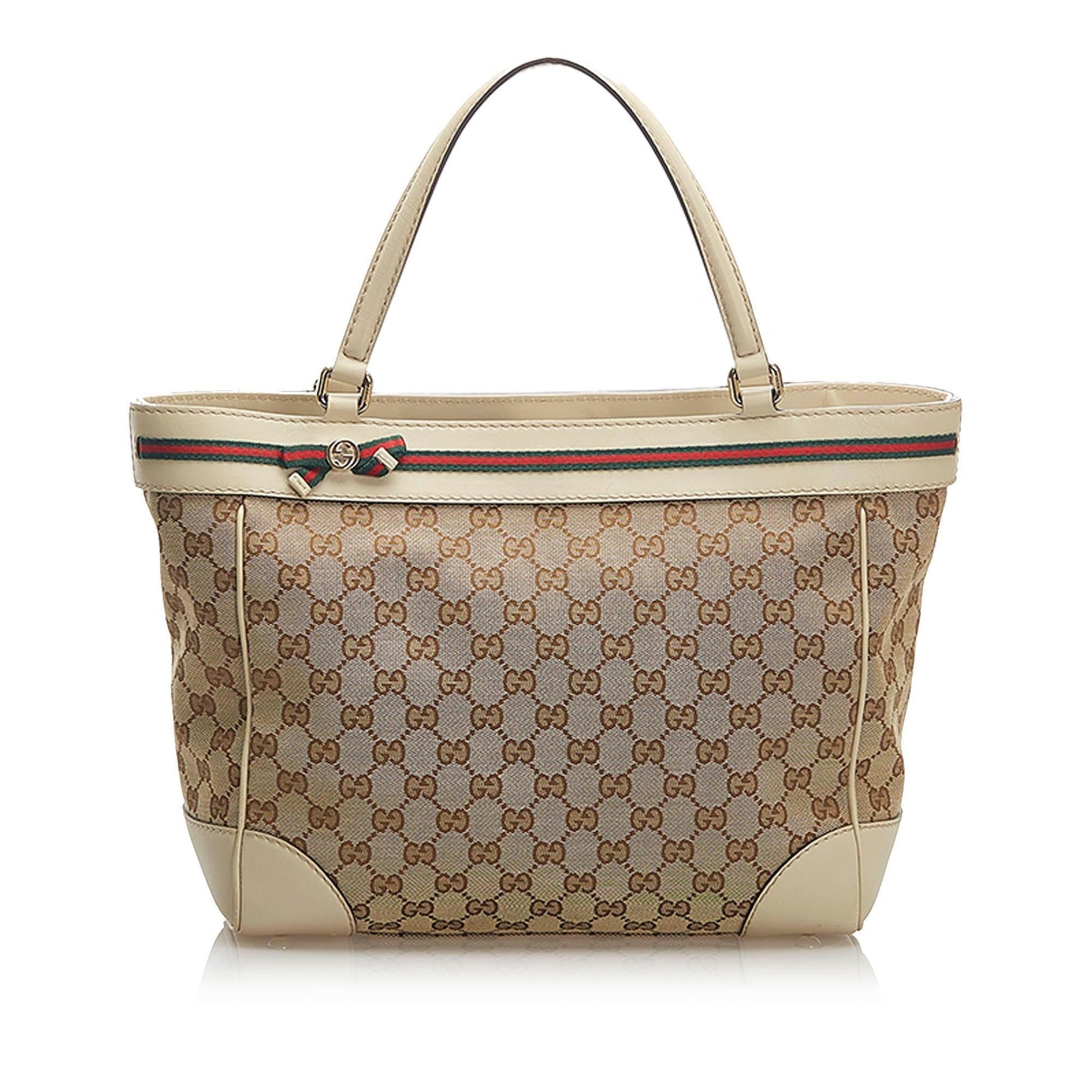 Gucci Monogram Canvas Tote