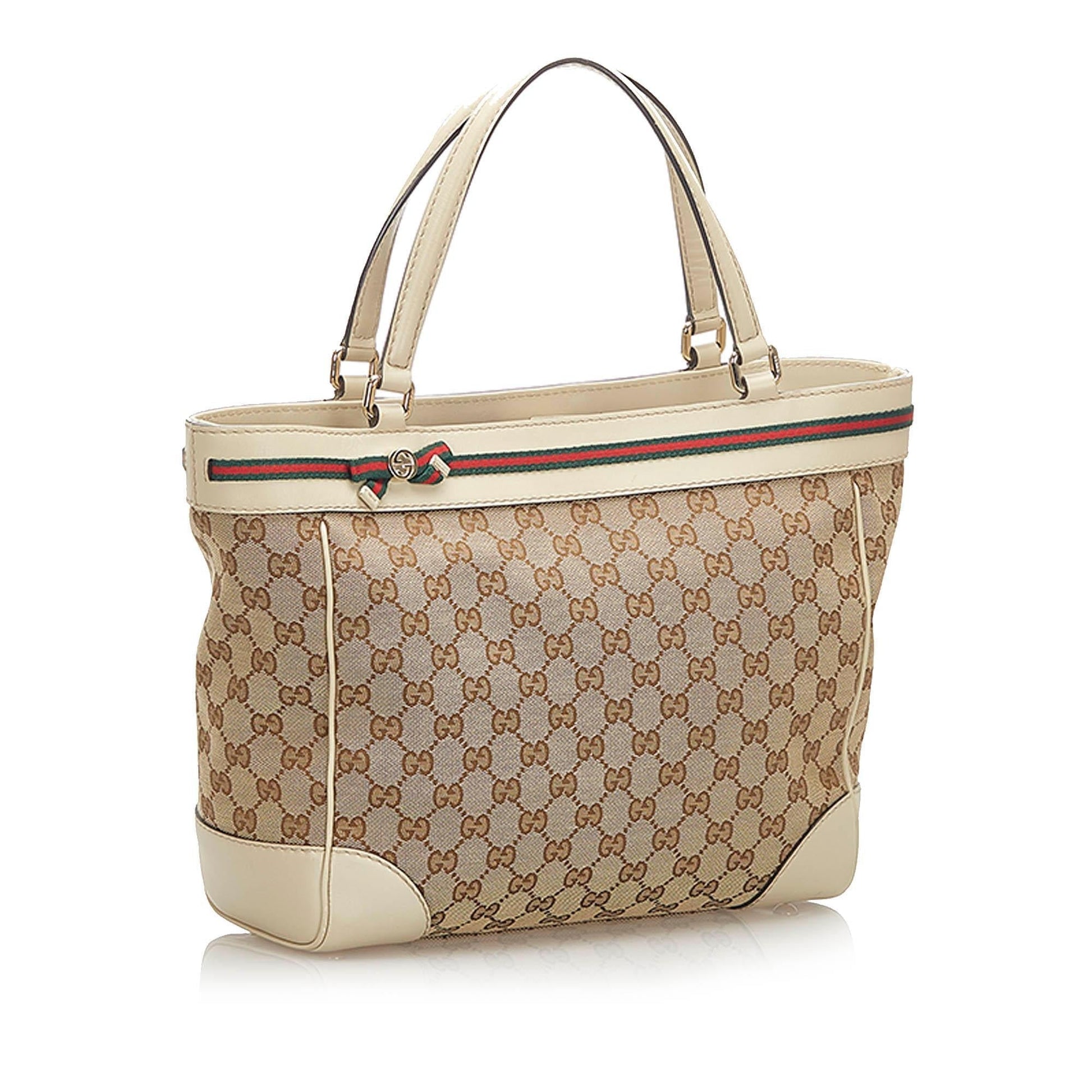 Gucci Monogram Canvas Tote