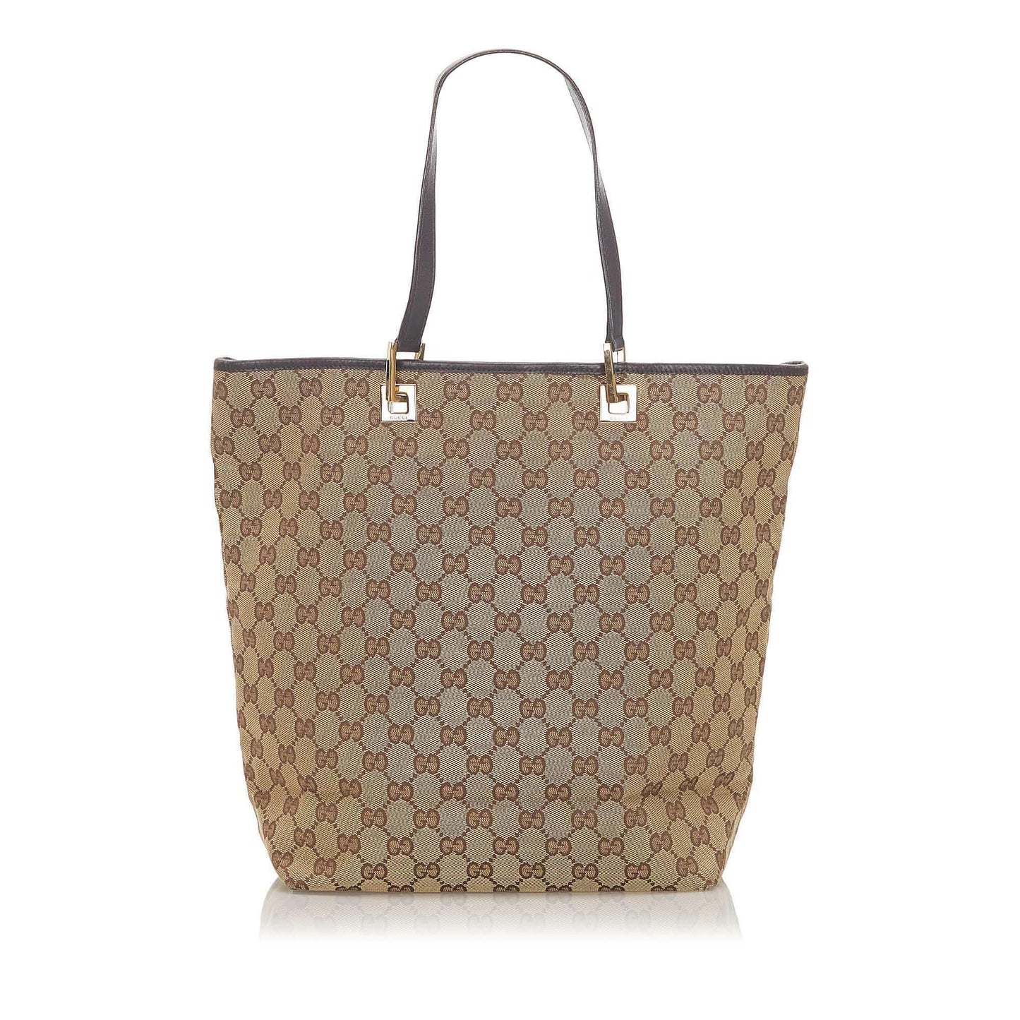 Gucci Monogram Canvas Tote