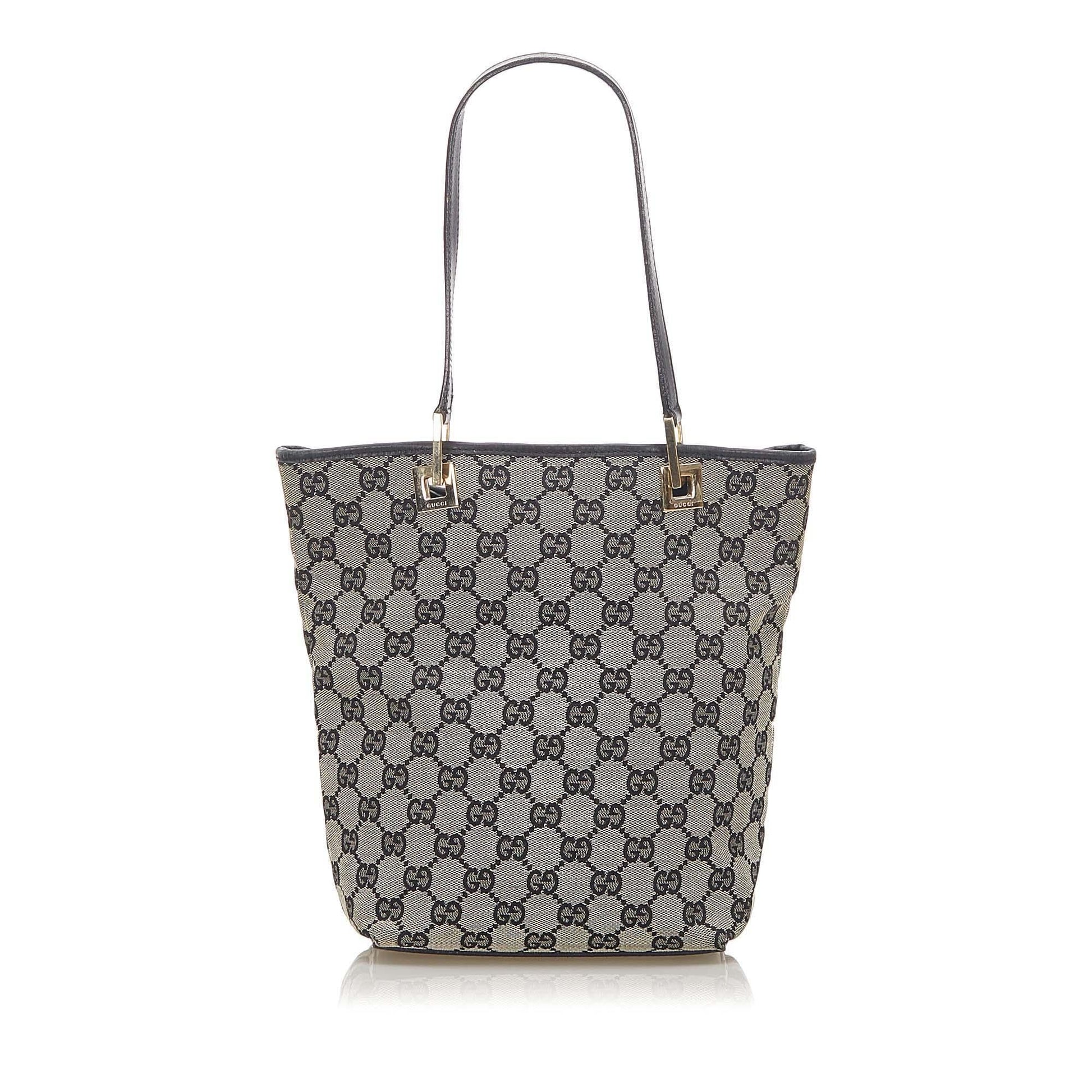 Gucci Monogram Canvas Tote