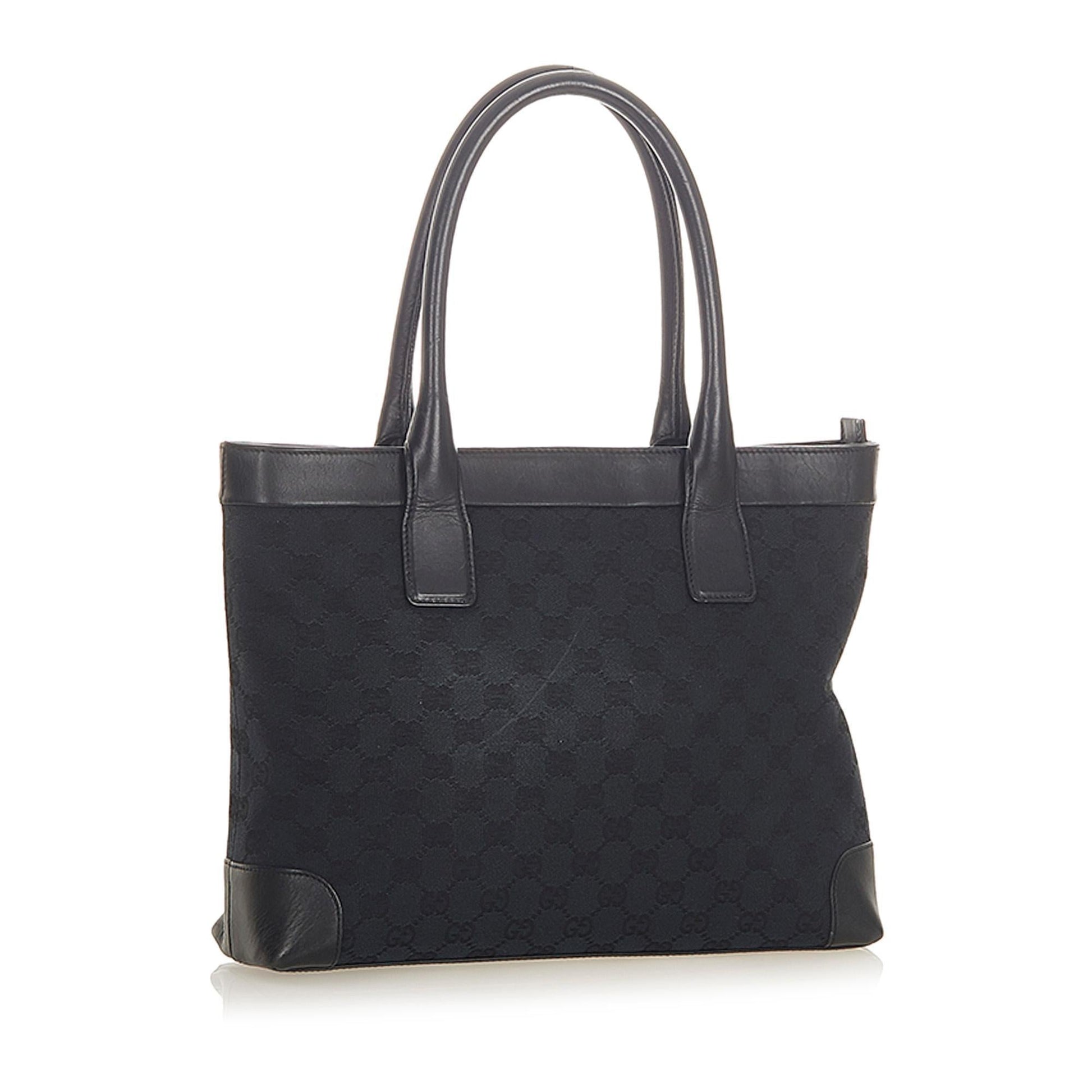 Gucci Monogram Canvas Tote
