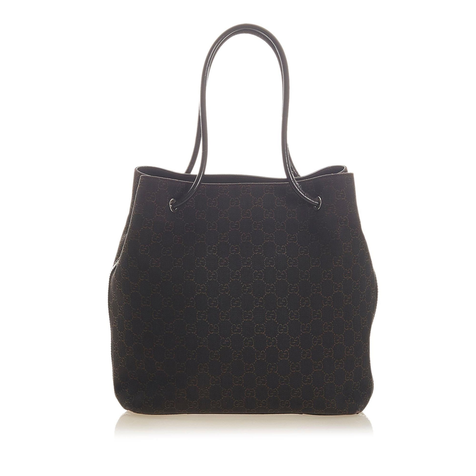 Gucci Monogram Canvas Tote