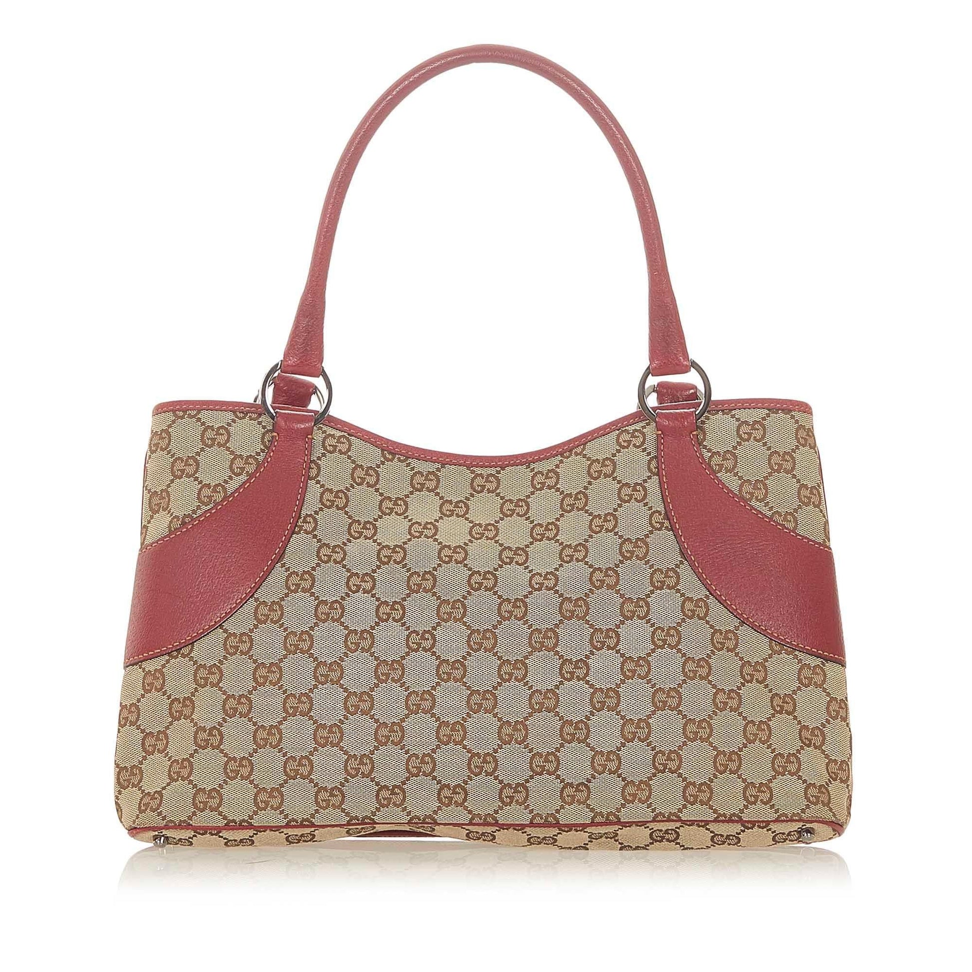 Gucci Monogram Canvas Tote