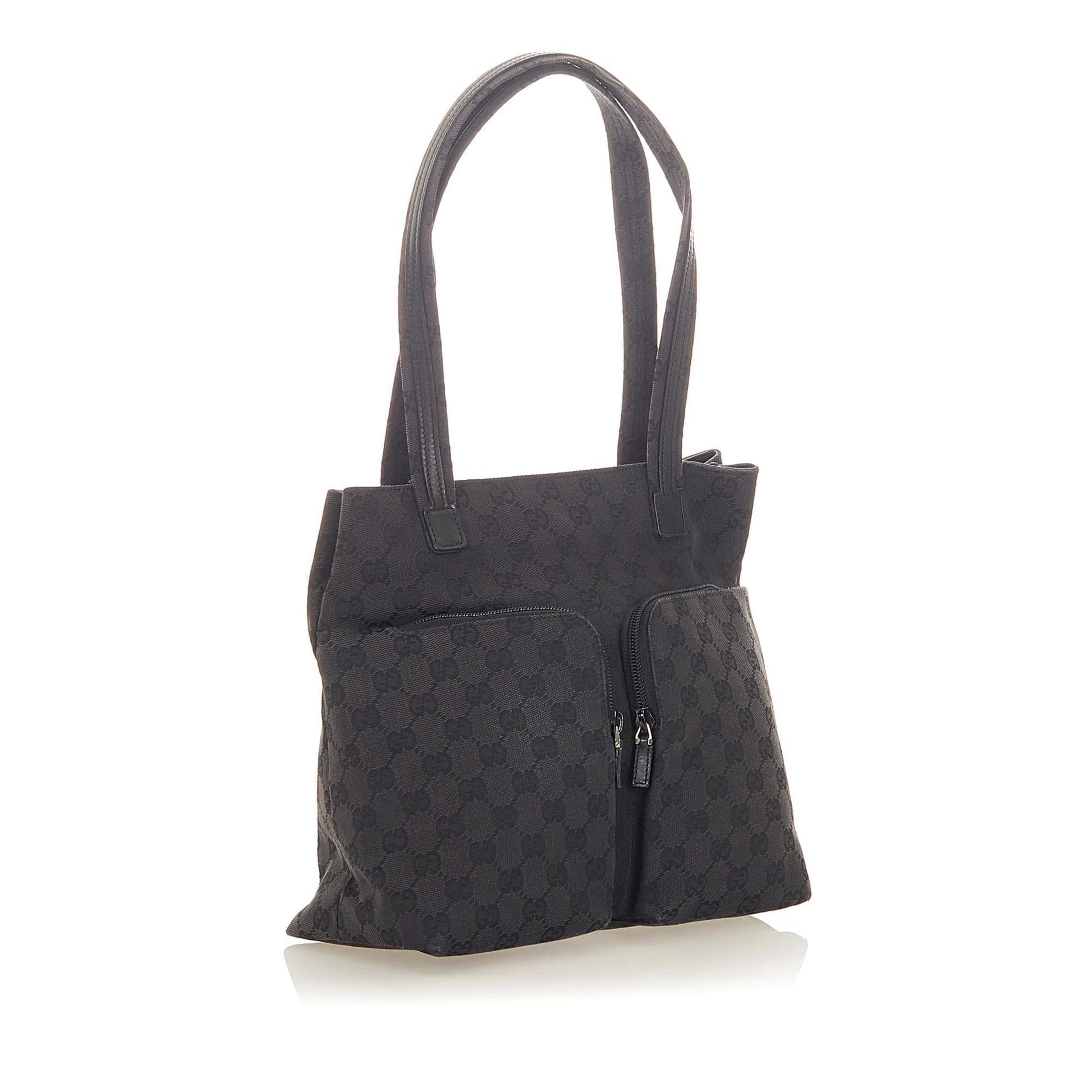 Gucci Monogram Canvas Tote