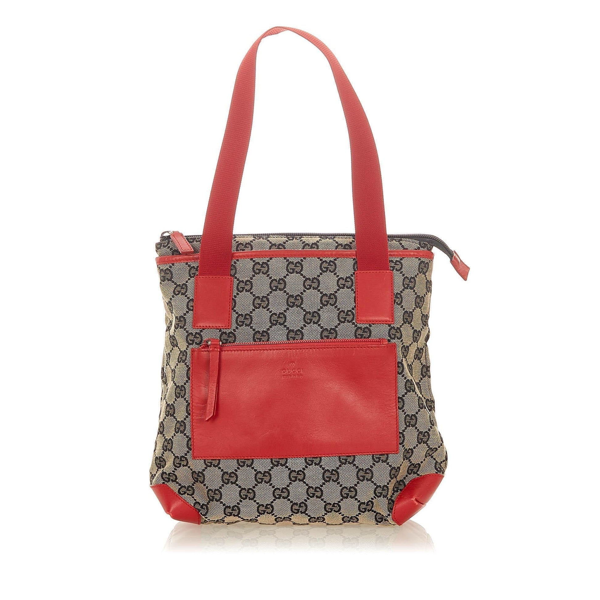 Gucci Monogram Canvas Tote