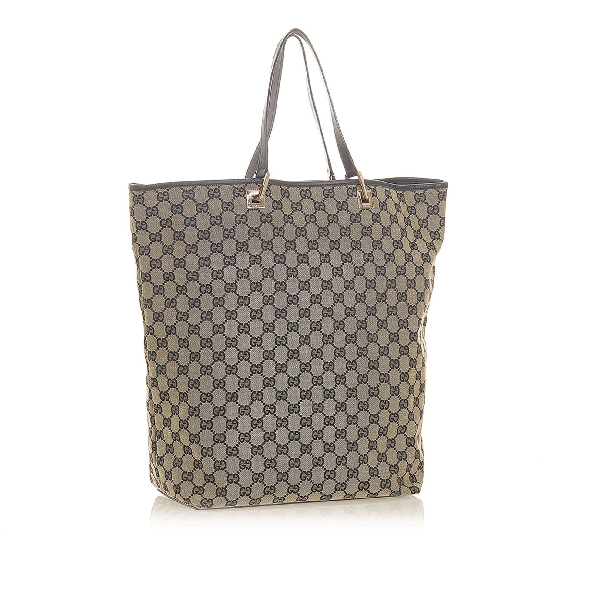 Gucci Monogram Canvas Tote