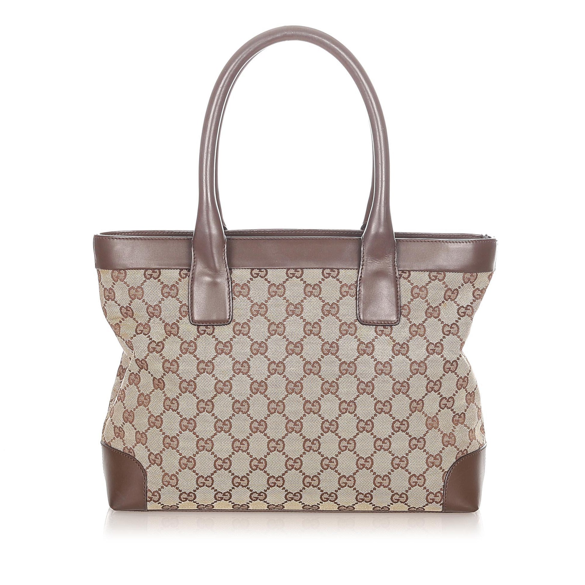 Gucci Monogram Canvas Tote