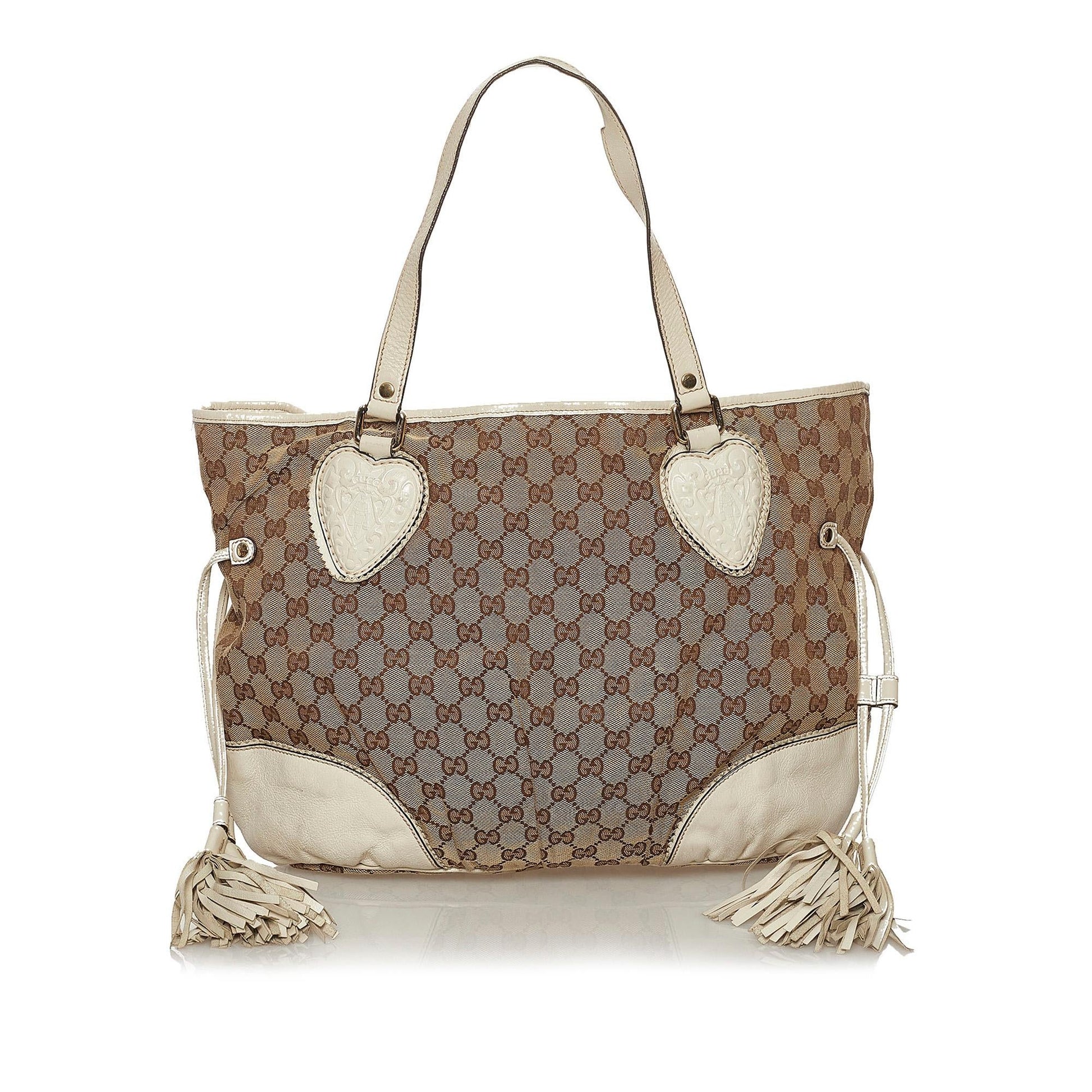 Gucci Canvas Shoulder Bag