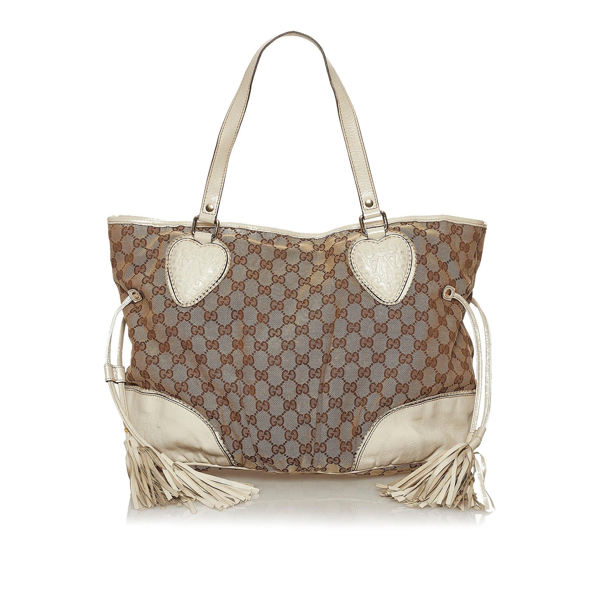 Gucci Canvas Shoulder Bag