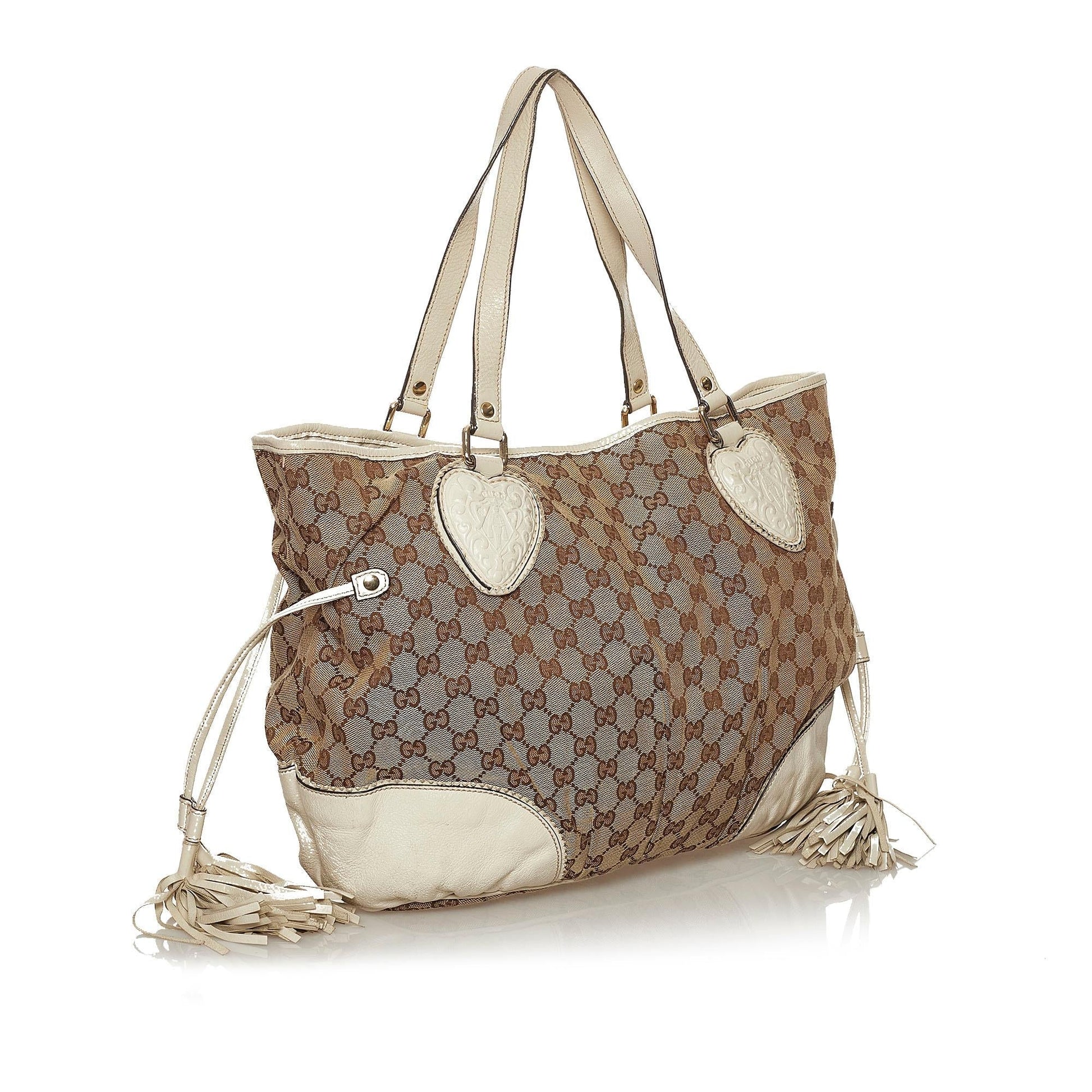 Gucci Canvas Shoulder Bag