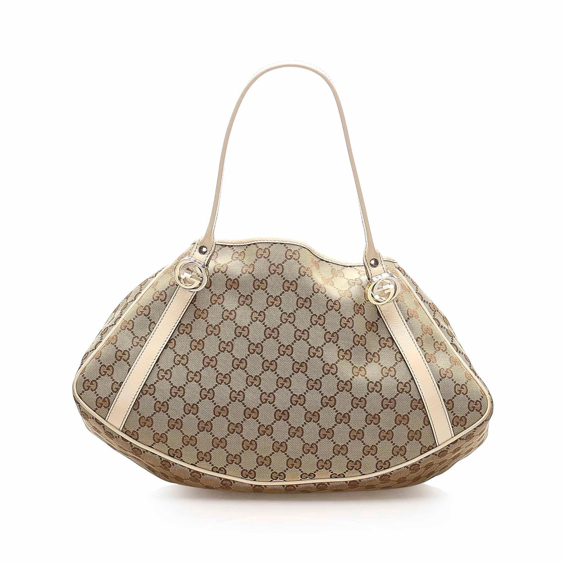 Gucci Monogram Canvas Tote
