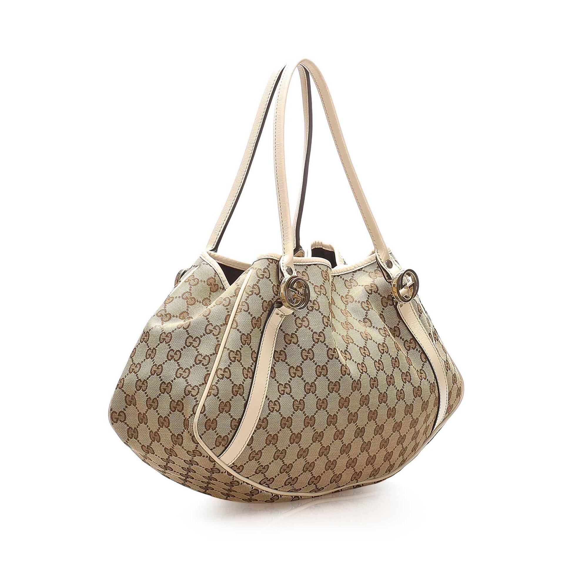 Gucci Monogram Canvas Tote