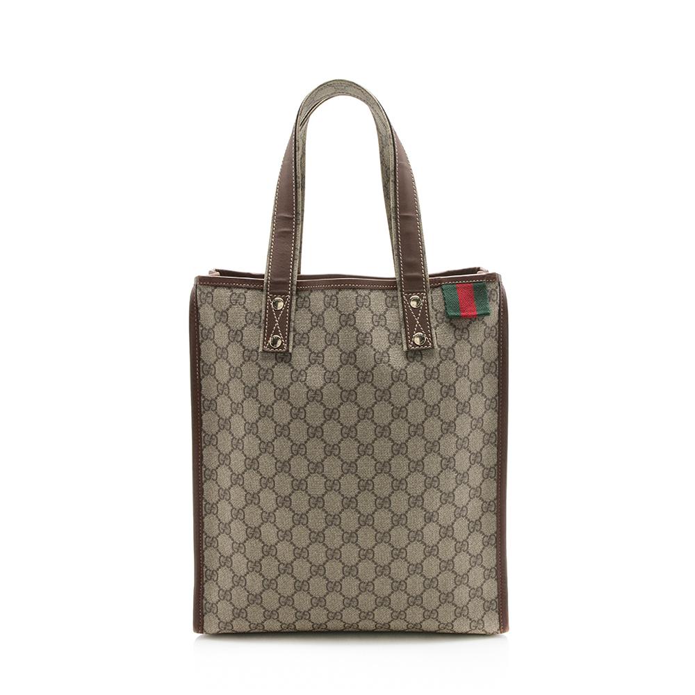 Gucci Monogram Canvas Tote
