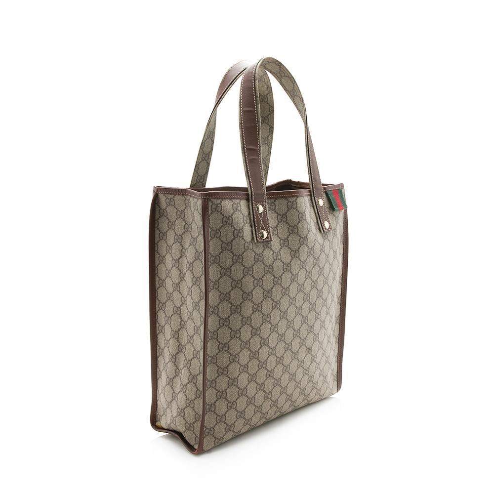 Gucci Monogram Canvas Tote