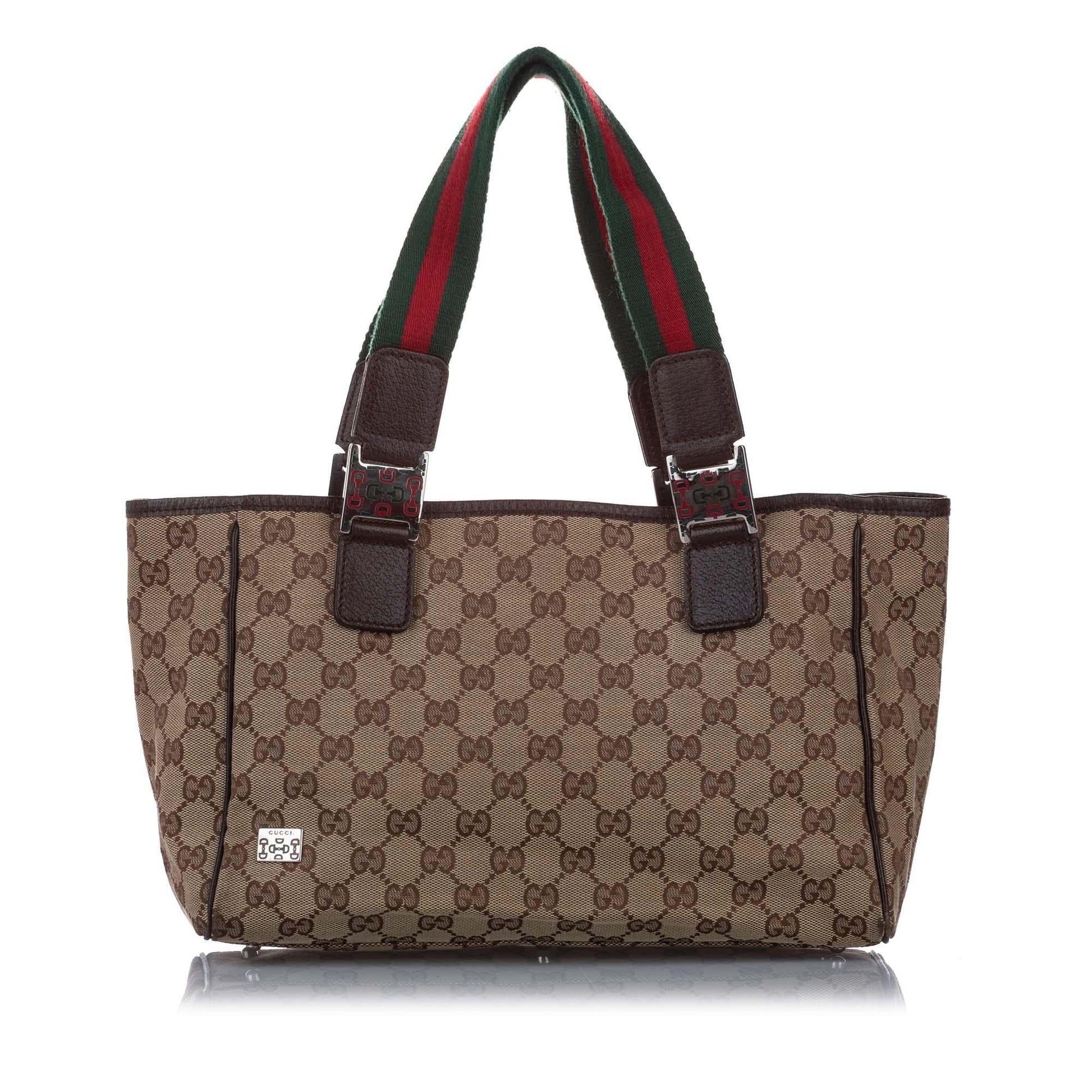 Gucci Monogram Canvas Tote
