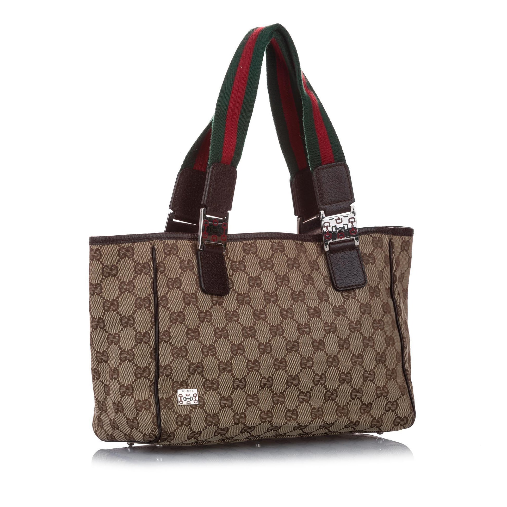 Gucci Monogram Canvas Tote