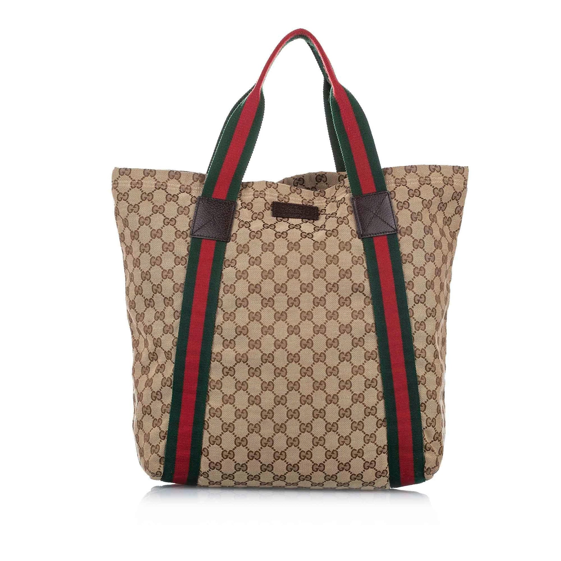 Gucci Monogram Canvas Tote