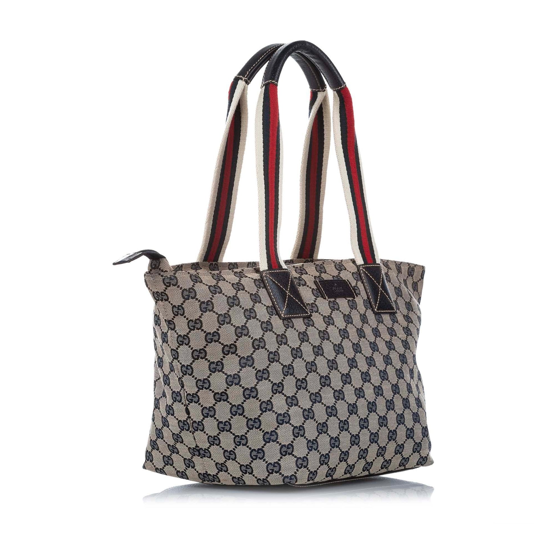 Gucci Monogram Canvas Tote