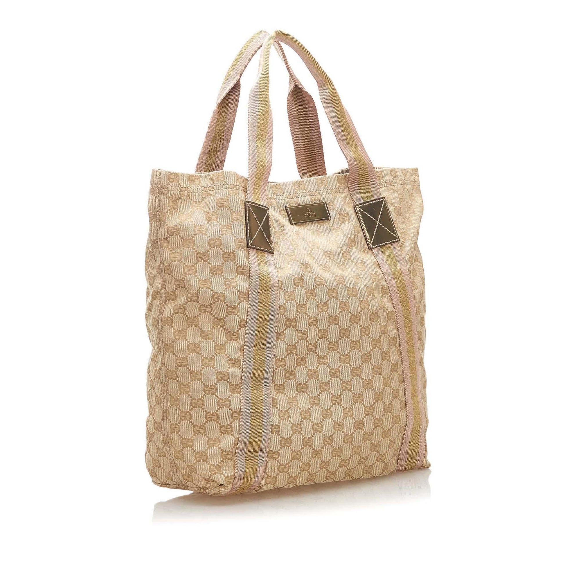Gucci Monogram Canvas Tote